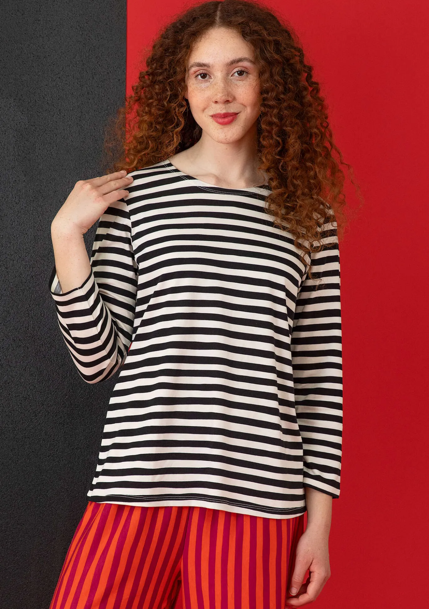 Gudrun Sjödén Shirt „Mika“ aus Bio-Baumwolle/Modal^ Pullover & Shirts