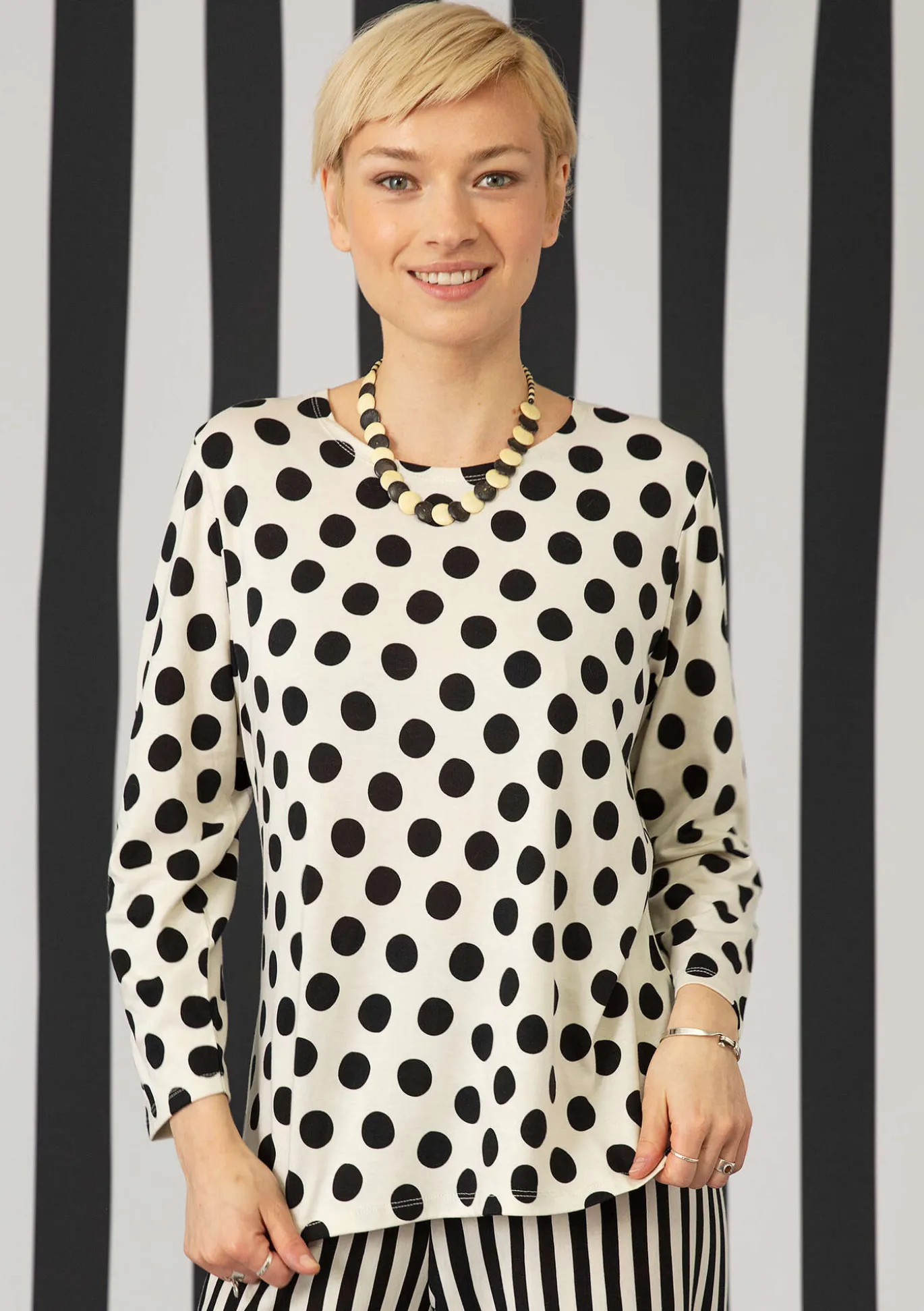 Gudrun Sjödén Shirt „Mika“ aus Bio-Baumwolle/Modal^ Pullover & Shirts
