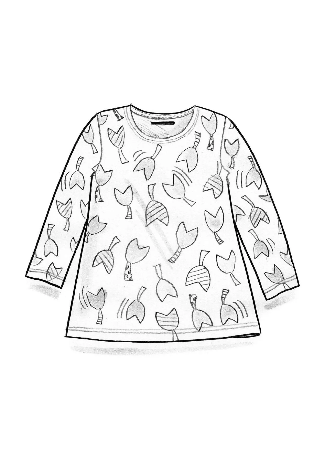 Gudrun Sjödén Shirt „Mika“ aus Bio-Baumwolle/Modal^ Pullover & Shirts