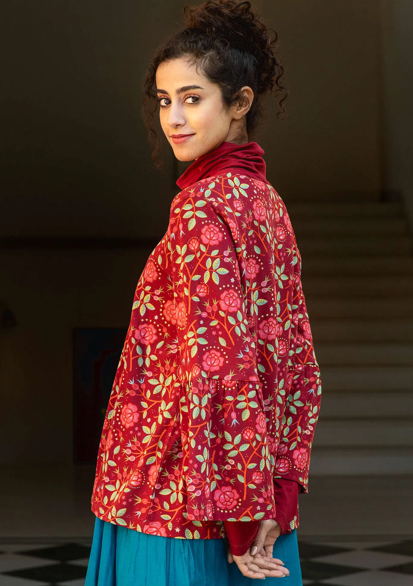 Gudrun Sjödén Shirt „Nyponros“ aus Bio-Baumwolle/Modal^ Pullover & Shirts