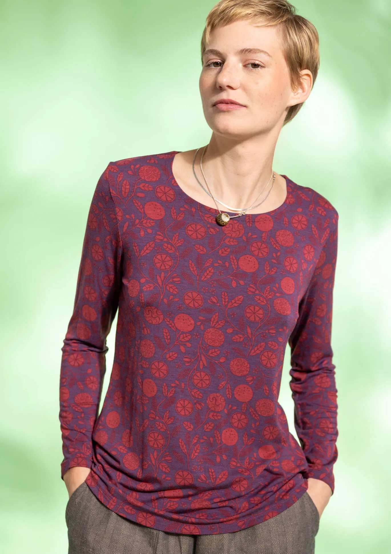 Gudrun Sjödén Shirt „Pomerans“ aus Modal/Elasthan^ Pullover & Shirts