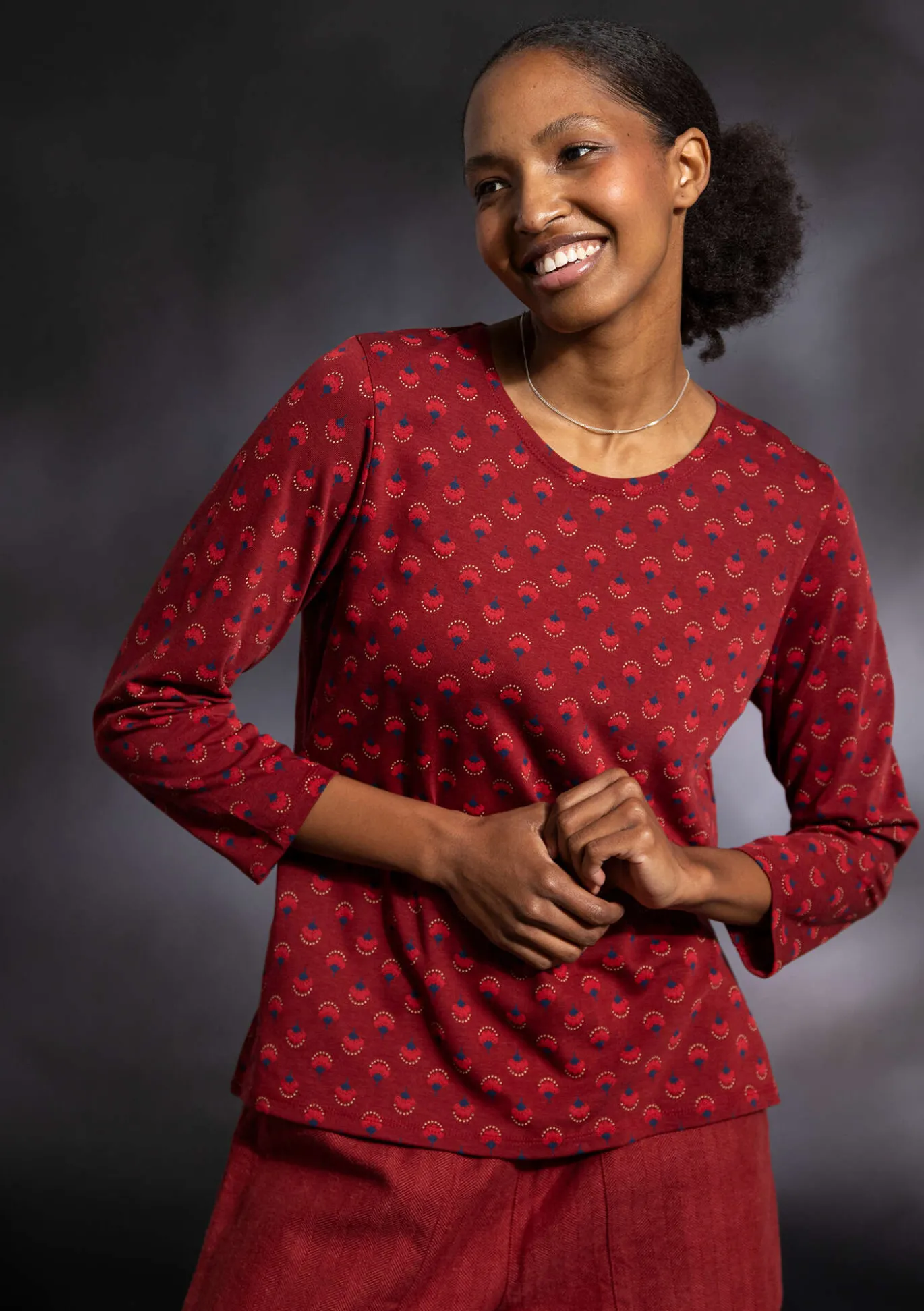 Gudrun Sjödén Shirt „Sigrid“ aus Bio-Baumwolle/Lyocell^ Pullover & Shirts