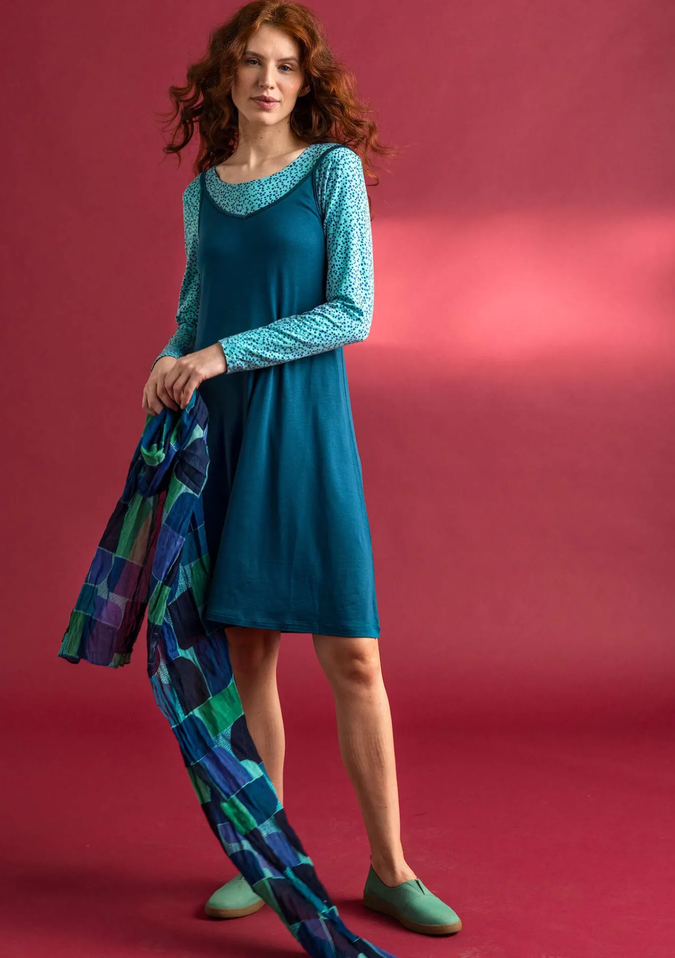 Gudrun Sjödén Slipkleid aus Lyocell/Elasthan^ Kleider
