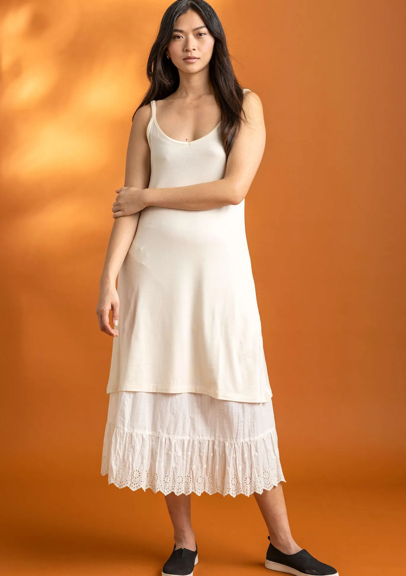 Gudrun Sjödén Slipkleid aus Lyocell/Elasthan^ Kleider