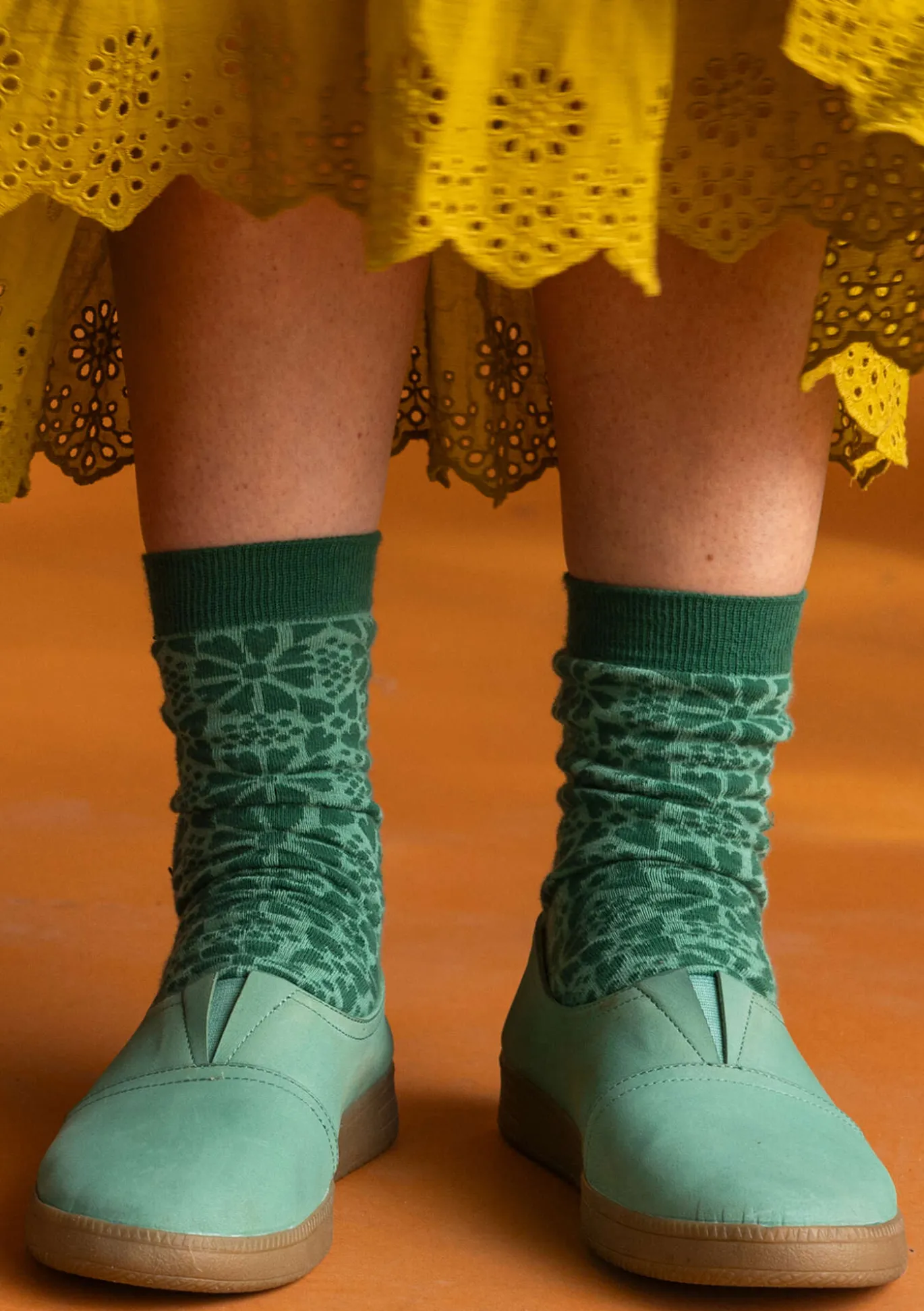Gudrun Sjödén Socken „Freja“ aus Bio-Baumwolle^ Accessoires