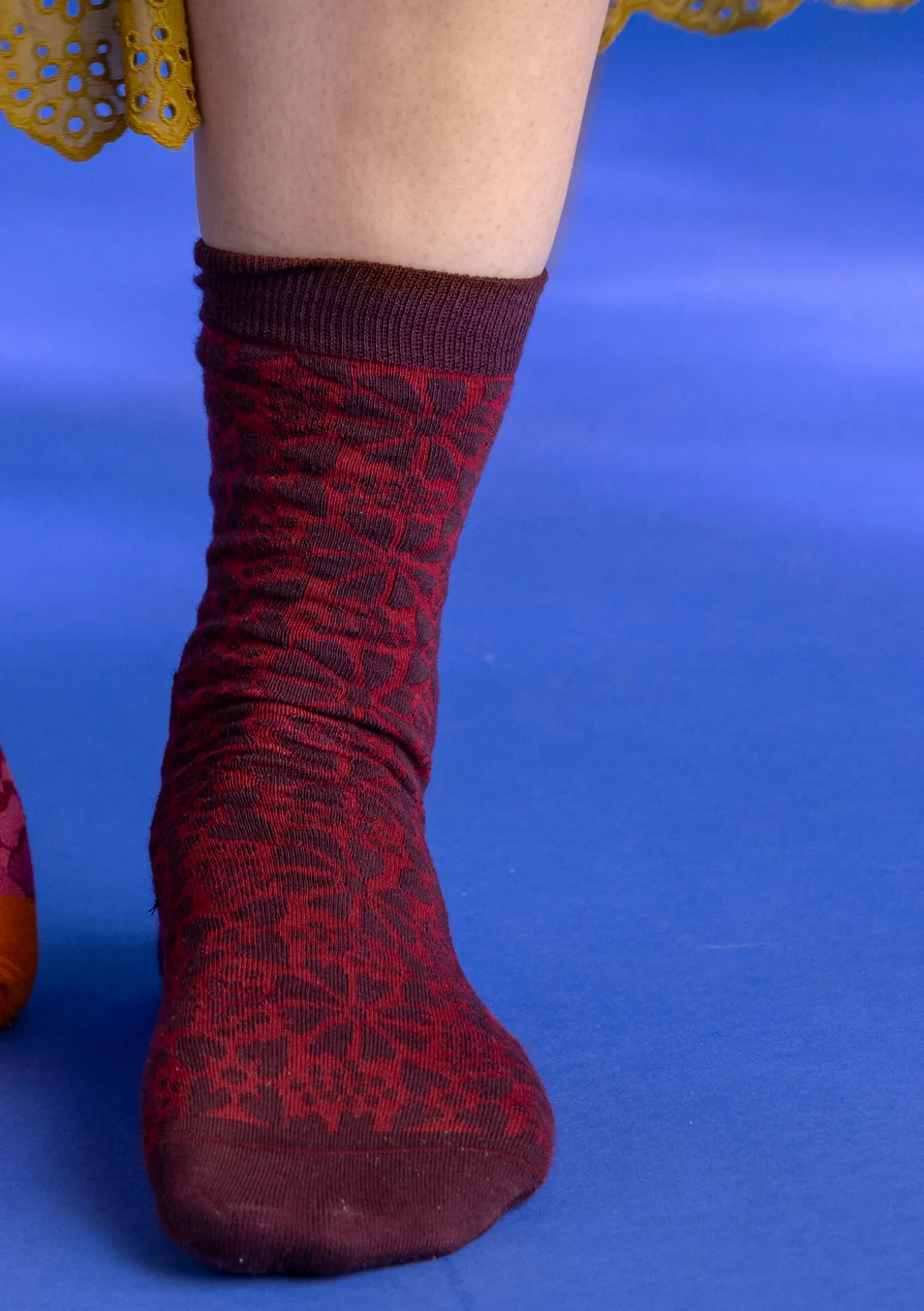 Gudrun Sjödén Socken „Freja“ aus Bio-Baumwolle^ Accessoires