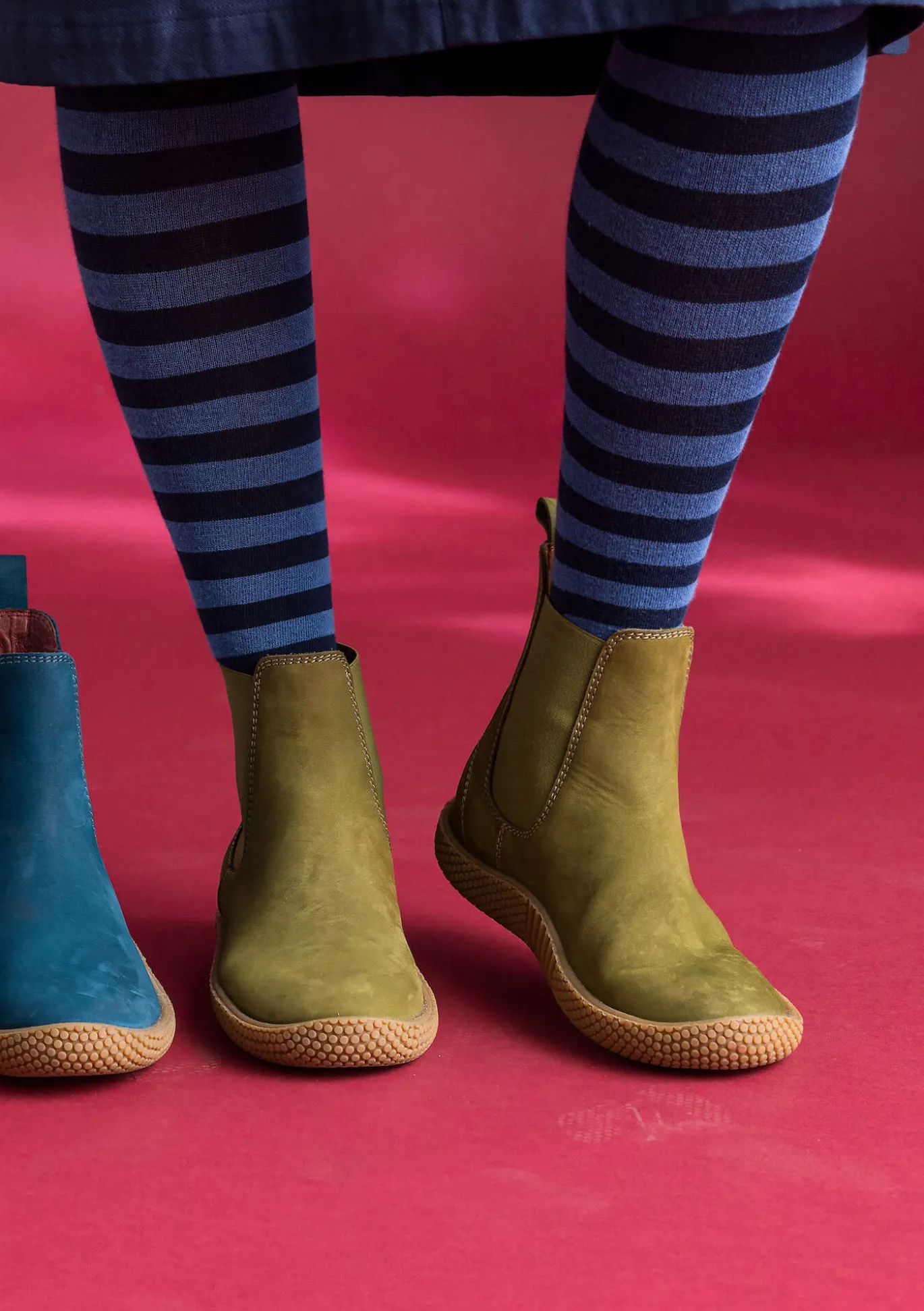Gudrun Sjödén Stiefeletten aus Nubukleder^ Schuhe
