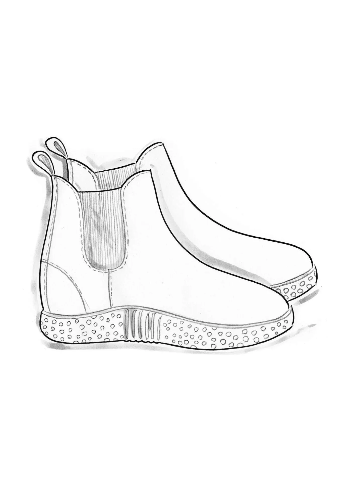 Gudrun Sjödén Stiefeletten aus Nubukleder^ Schuhe