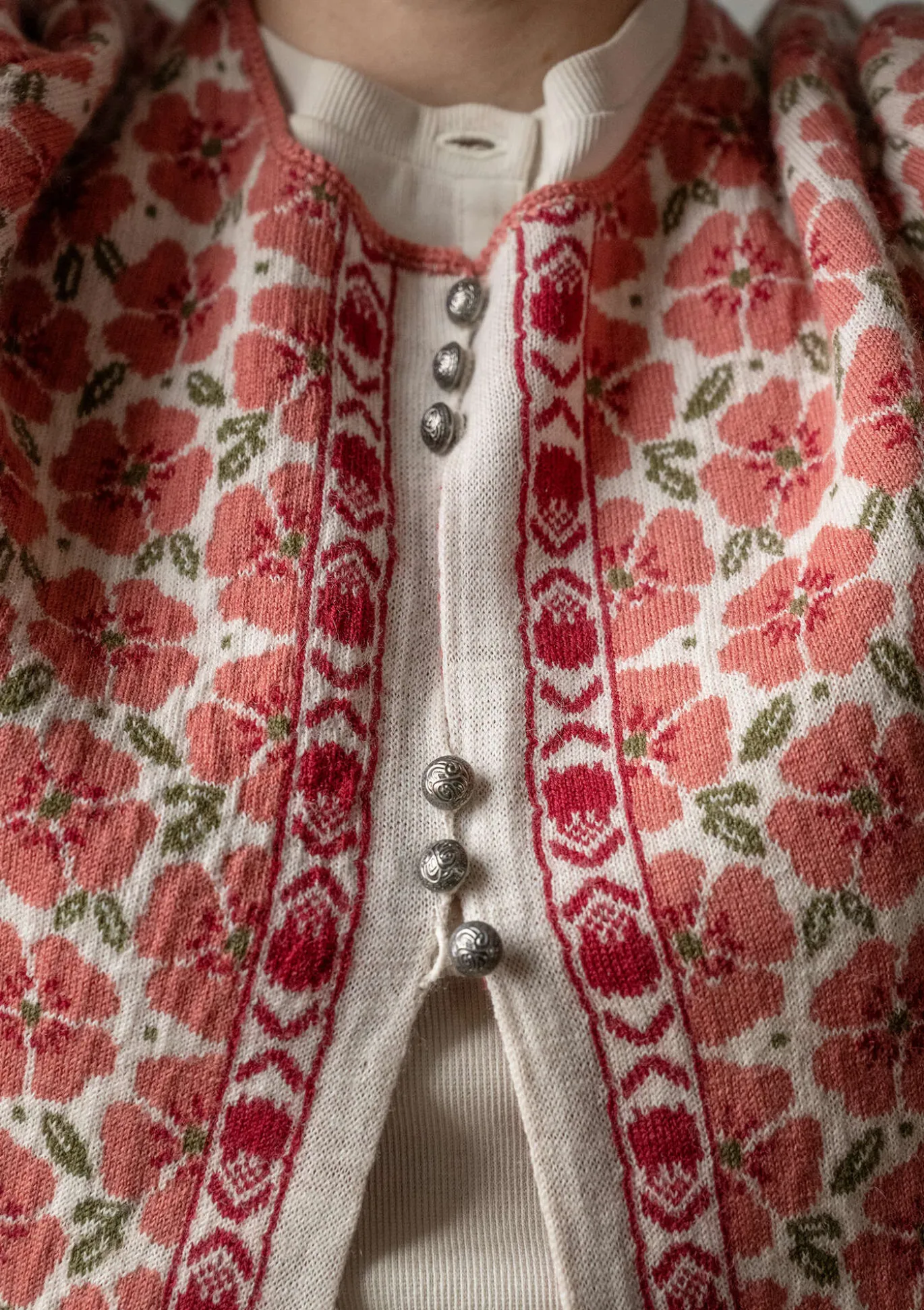 Gudrun Sjödén Strickjacke „Anemone“ aus Bio-Wolle^ Strickjacken