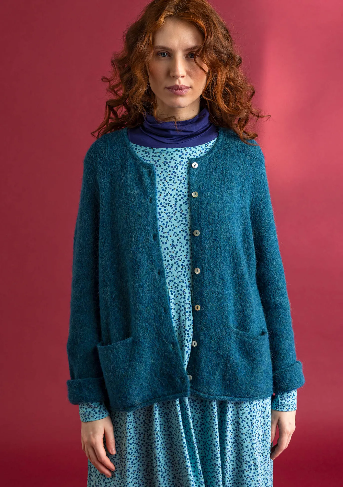 Gudrun Sjödén Strickjacke aus Alpakagemisch^ Strickjacken