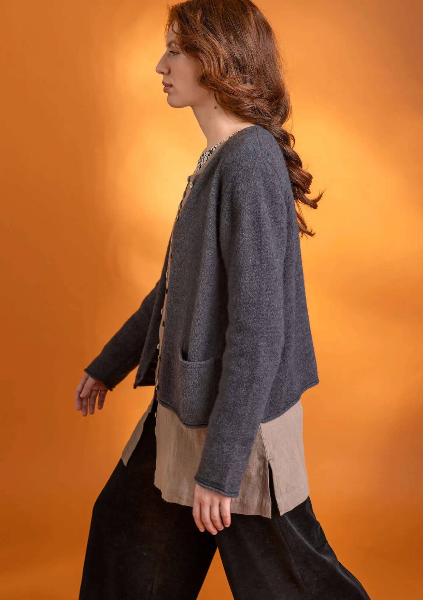 Gudrun Sjödén Strickjacke aus Alpakagemisch^ Strickjacken