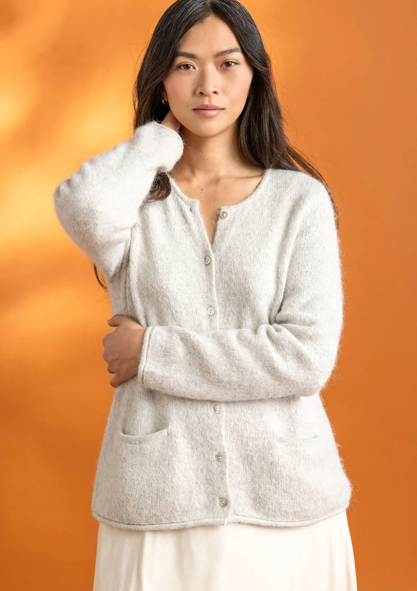 Gudrun Sjödén Strickjacke aus Alpakagemisch^ Strickjacken