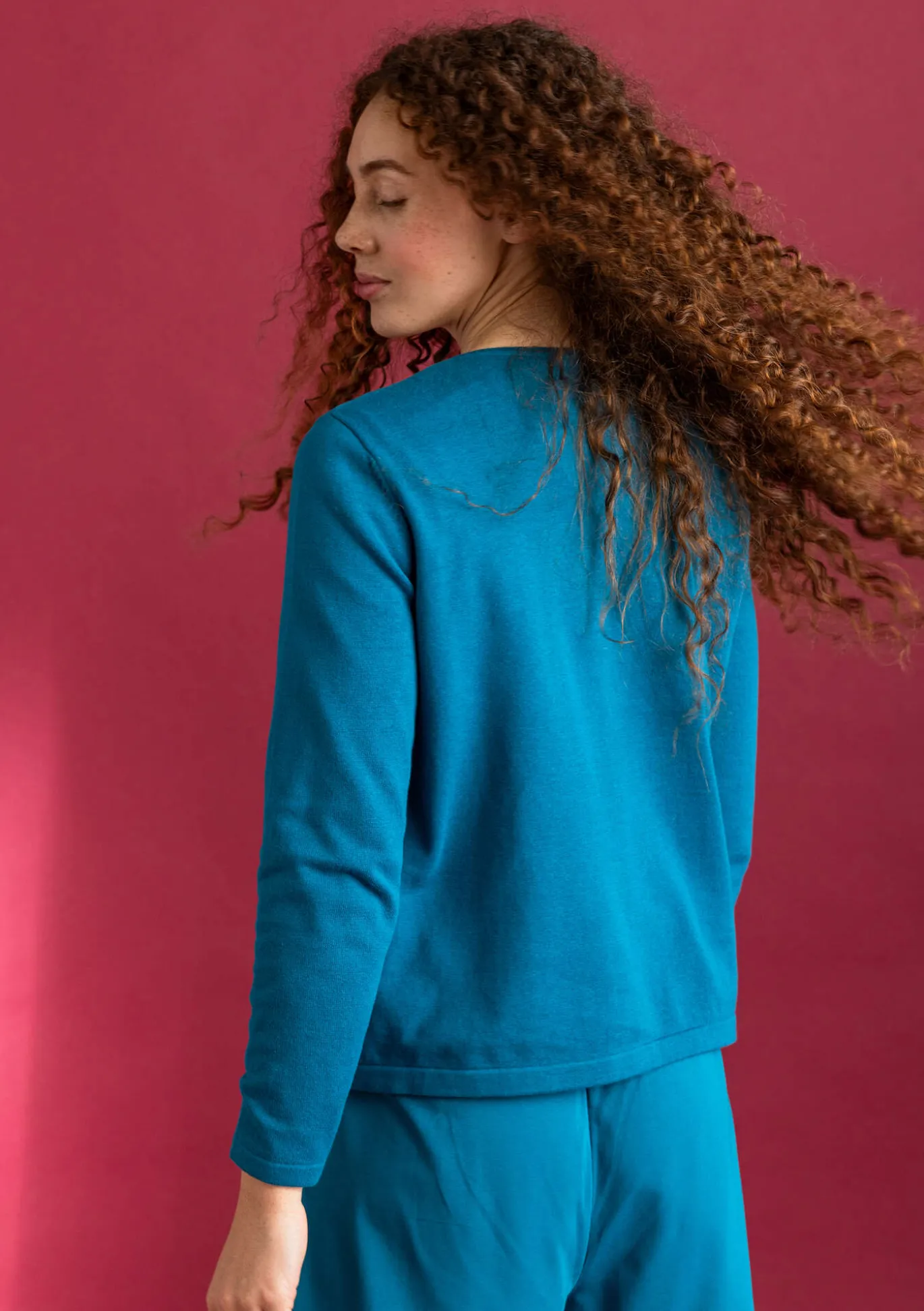 Gudrun Sjödén Strickjacke aus Bio-/Recycling-Baumwolle^ Strickjacken