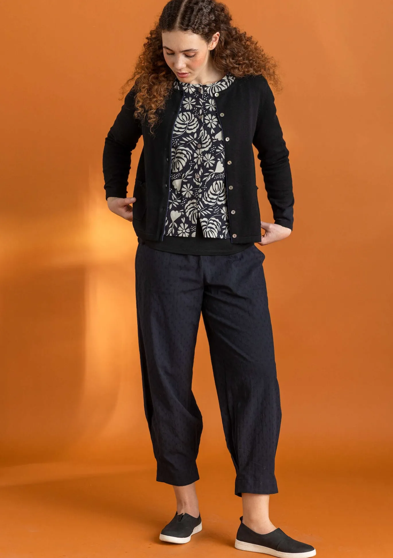 Gudrun Sjödén Strickjacke aus Bio-/Recycling-Baumwolle^ Strickjacken