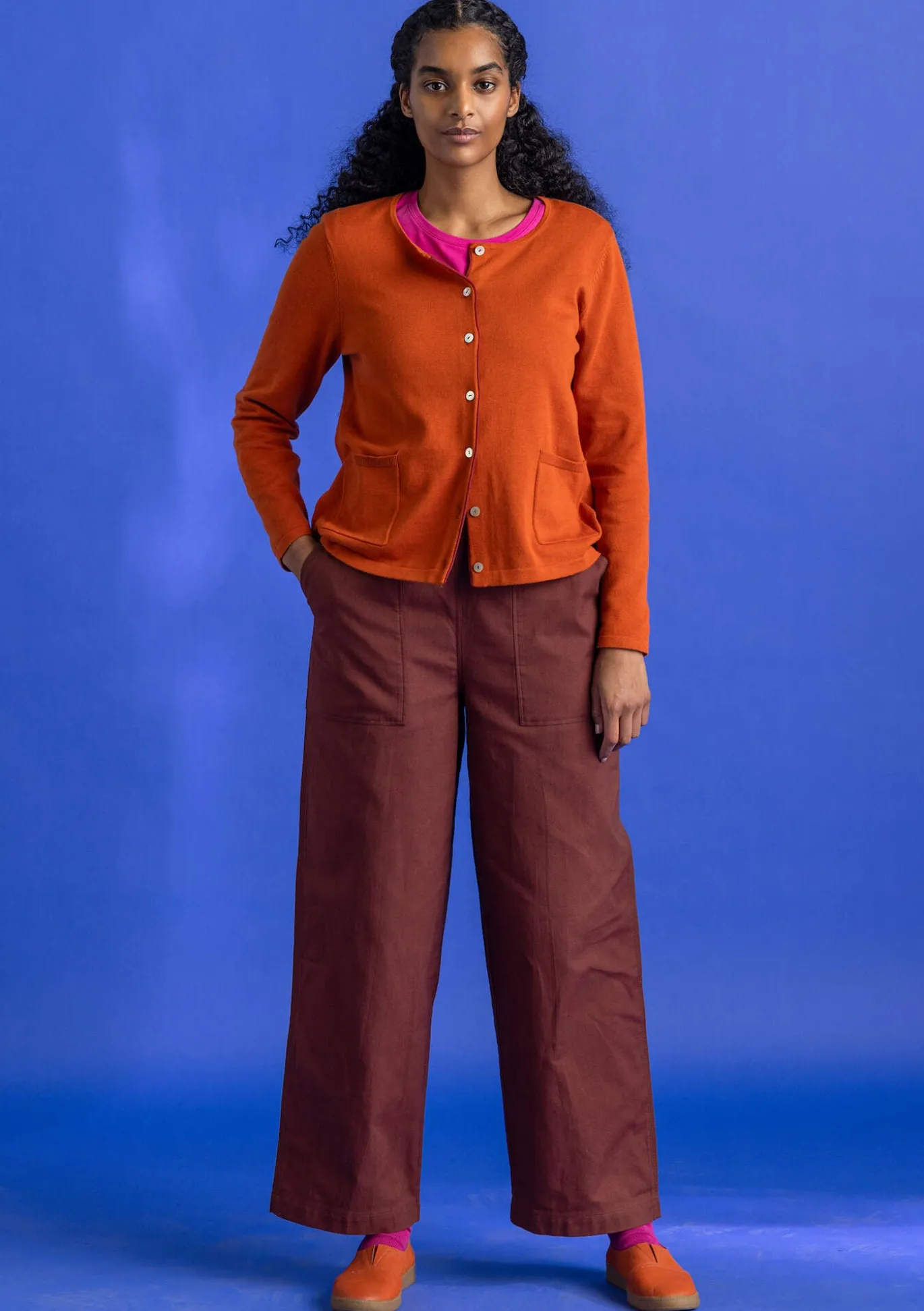 Gudrun Sjödén Strickjacke aus Bio-/Recycling-Baumwolle^ Strickjacken