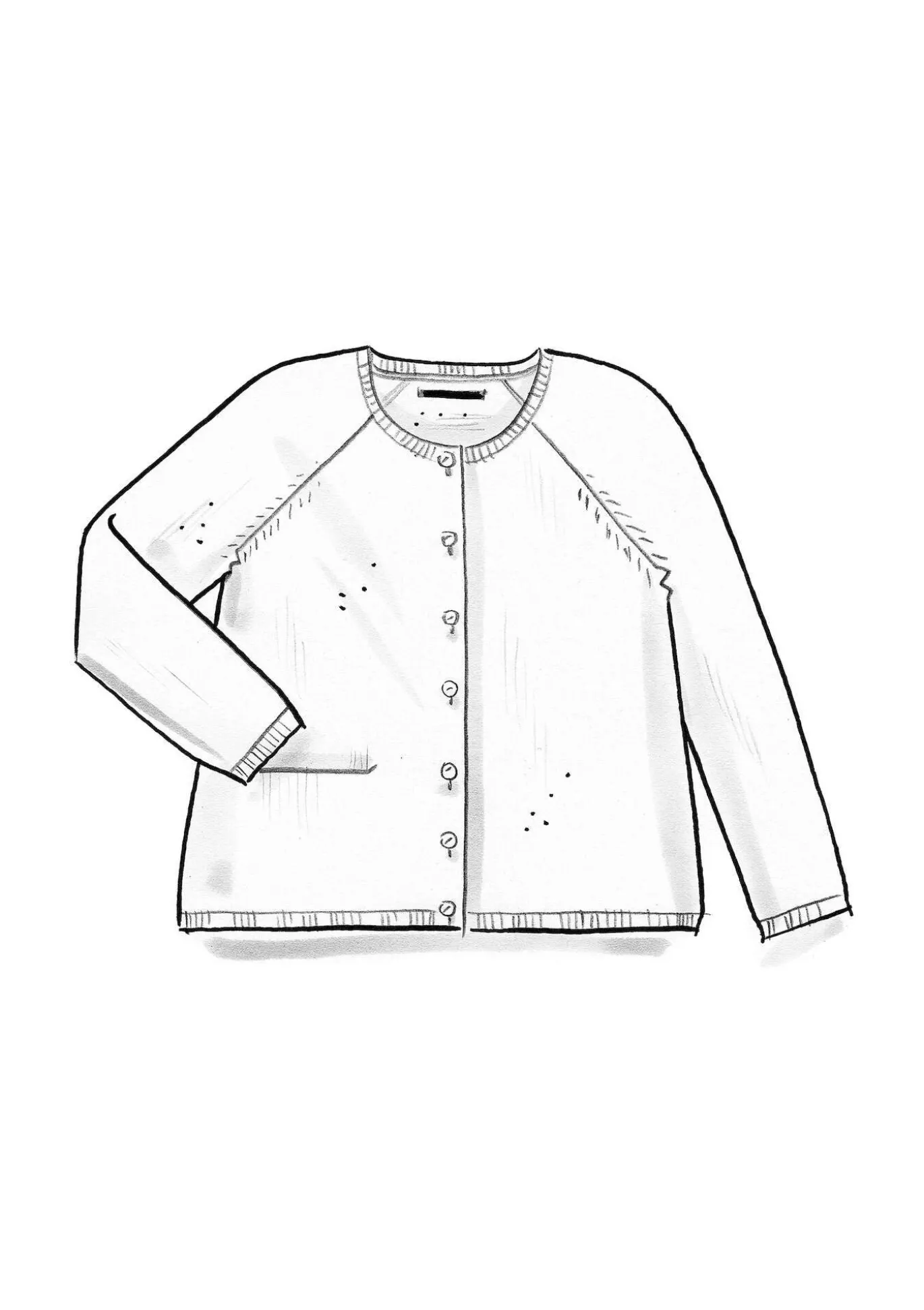 Gudrun Sjödén Strickjacke aus Bio-Wolle^ Strickjacken