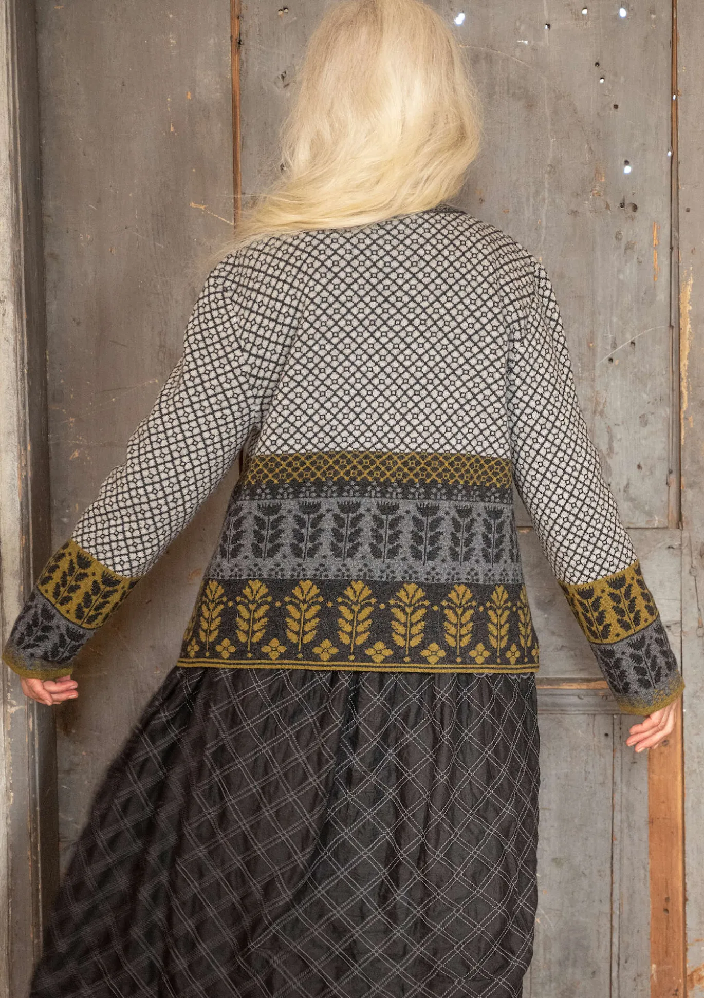 Gudrun Sjödén Strickjacke „Edda“ aus Recycling-Wollgemisch^ Strickjacken