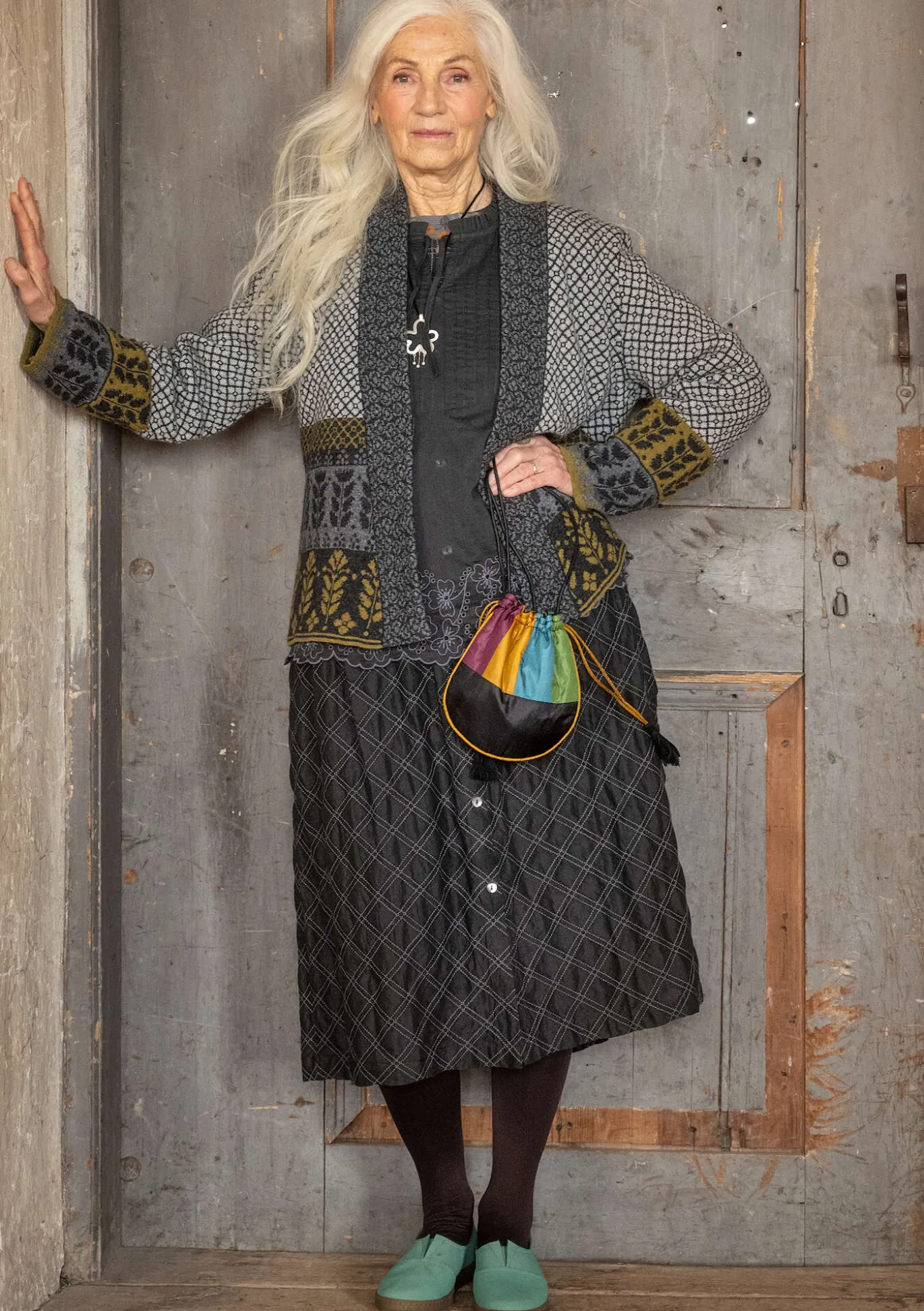 Gudrun Sjödén Strickjacke „Edda“ aus Recycling-Wollgemisch^ Strickjacken