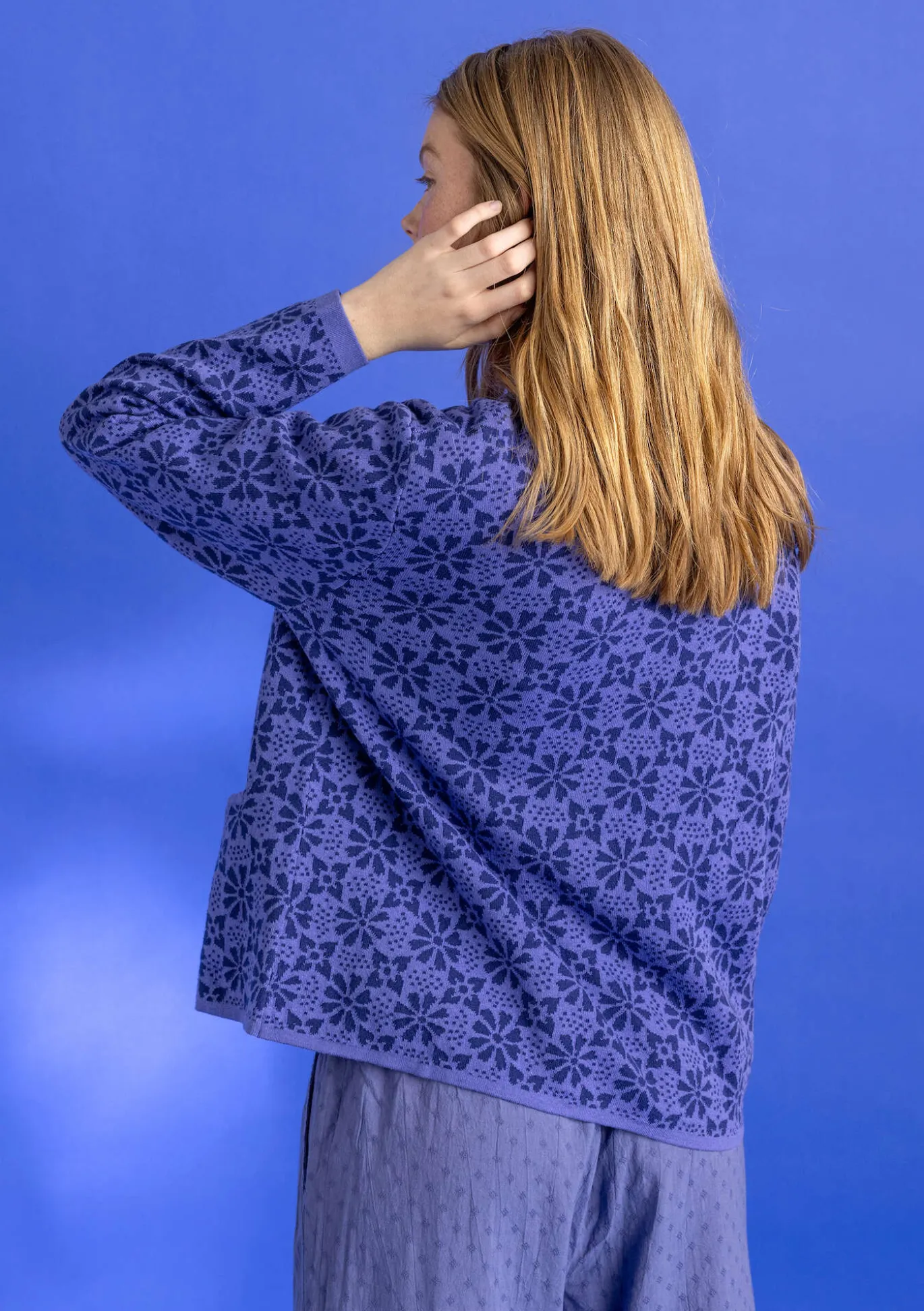 Gudrun Sjödén Strickjacke „Freja“ aus Bio-/Recycling-Baumwolle^ Strickjacken