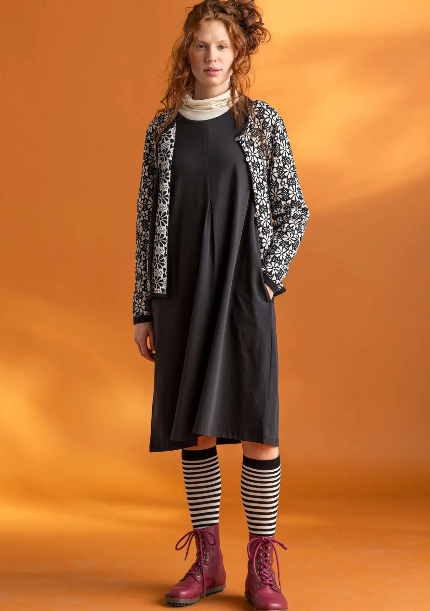 Gudrun Sjödén Strickjacke „Freja“ aus Bio-/Recycling-Baumwolle^ Strickjacken
