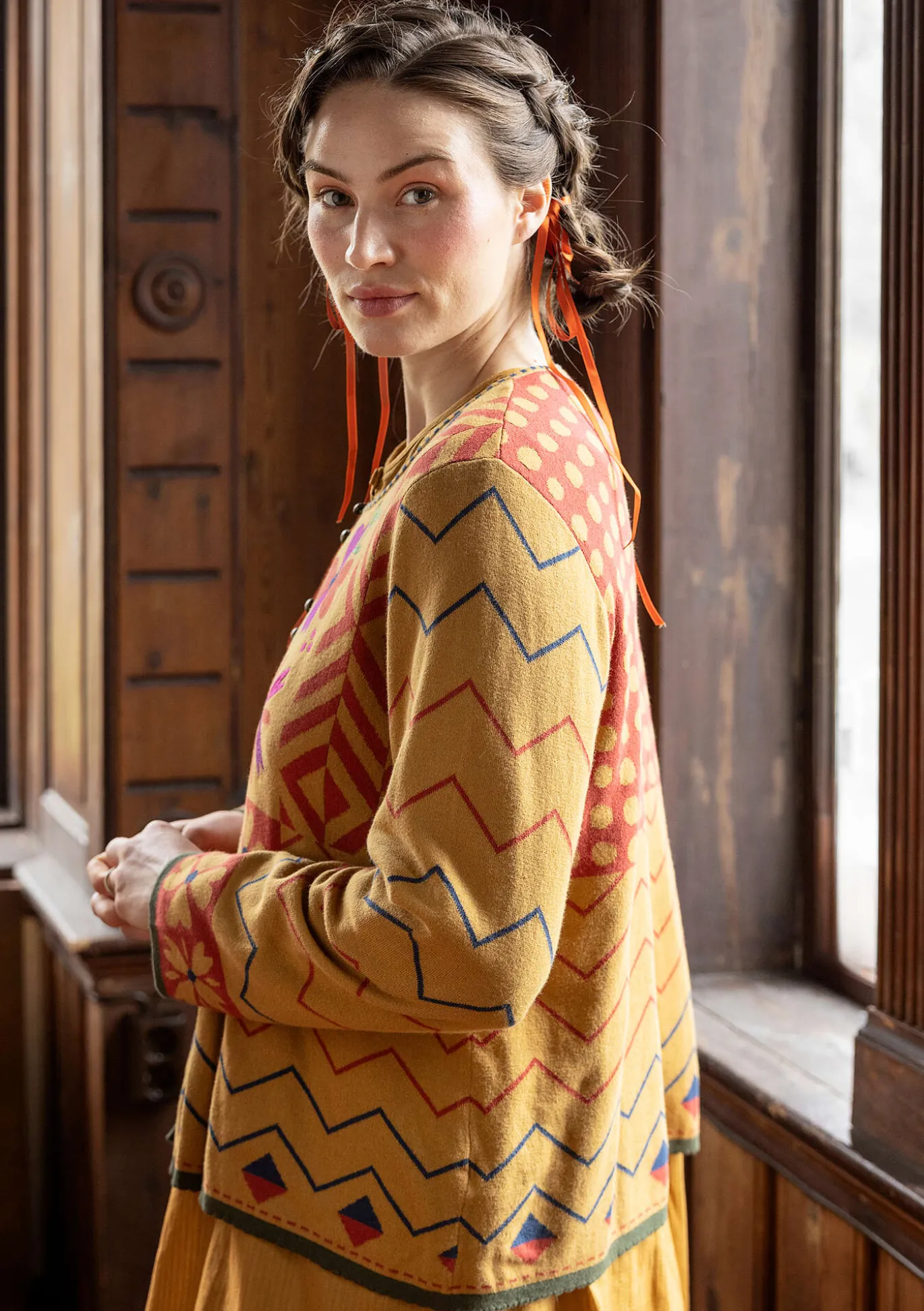 Gudrun Sjödén Strickjacke „Maria“ aus Bio-/Recycling-Baumwolle^ Strickjacken