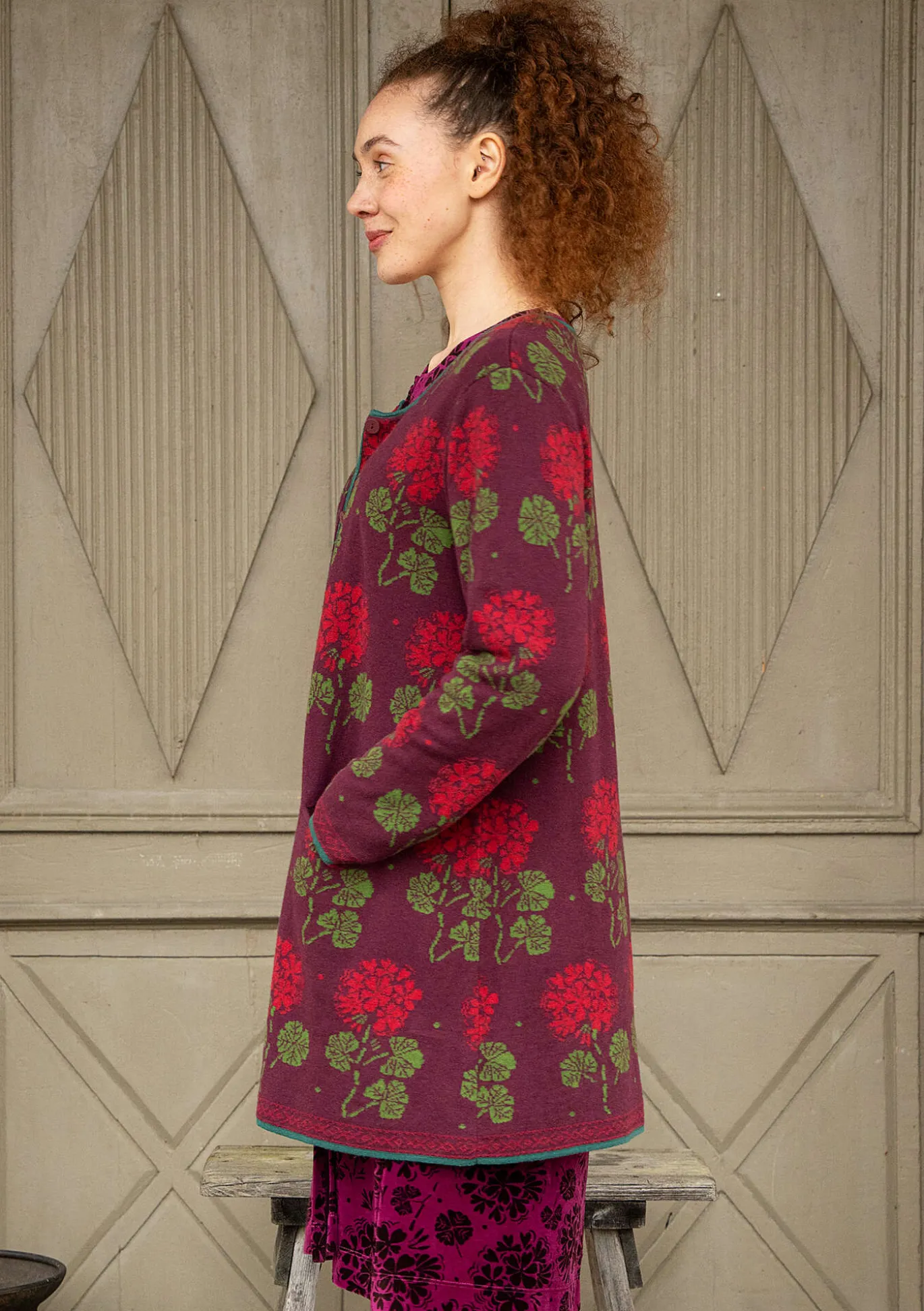 Gudrun Sjödén Strickjacke „Mårbacka“ aus Bio-/Recycling-Baumwolle^ Strickjacken