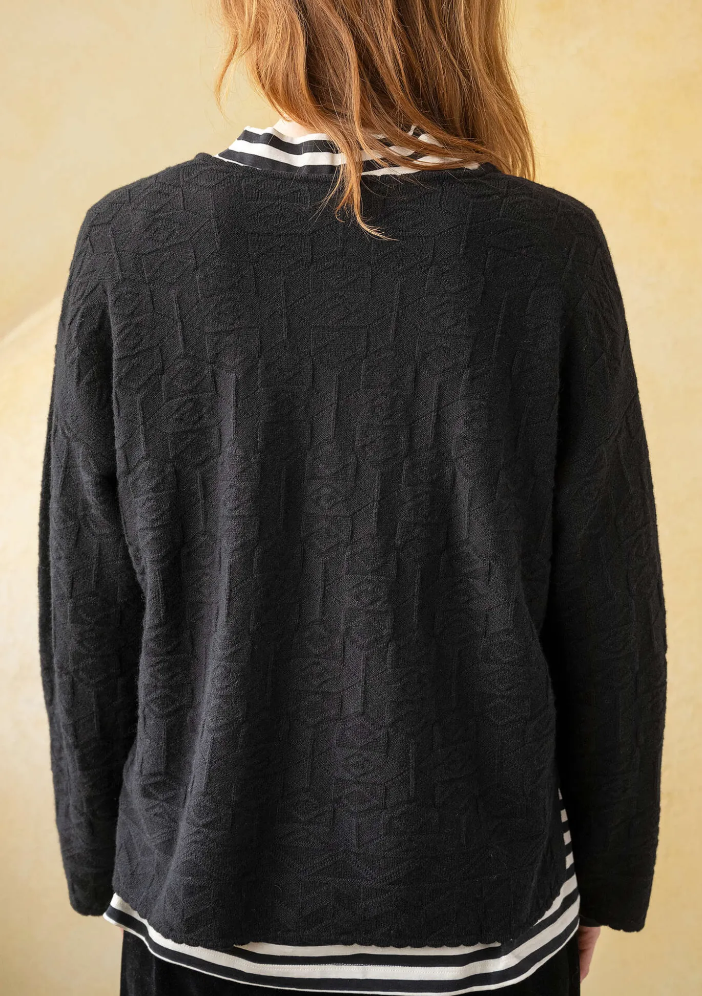 Gudrun Sjödén Strickjacke „Nova“ aus Lammwolle^ Strickjacken