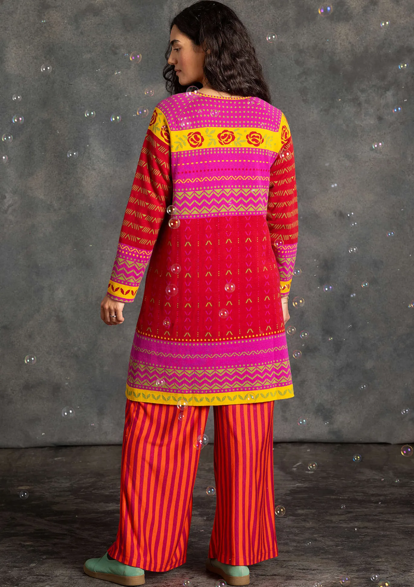 Gudrun Sjödén Strickkleid „Kajsa“ aus Bio-/Recycling-Baumwolle^ Kleider