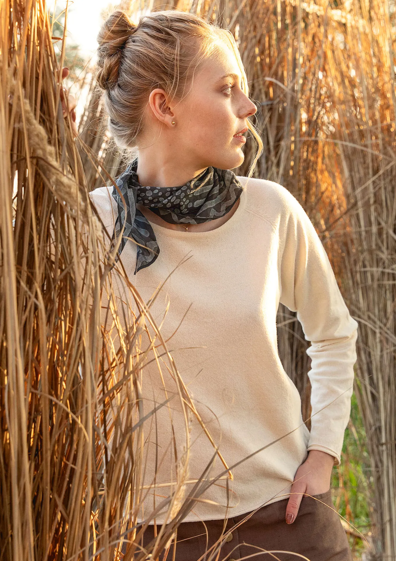 Gudrun Sjödén Strickpullover aus Bio-/Recycling-Baumwolle^ Pullover & Shirts
