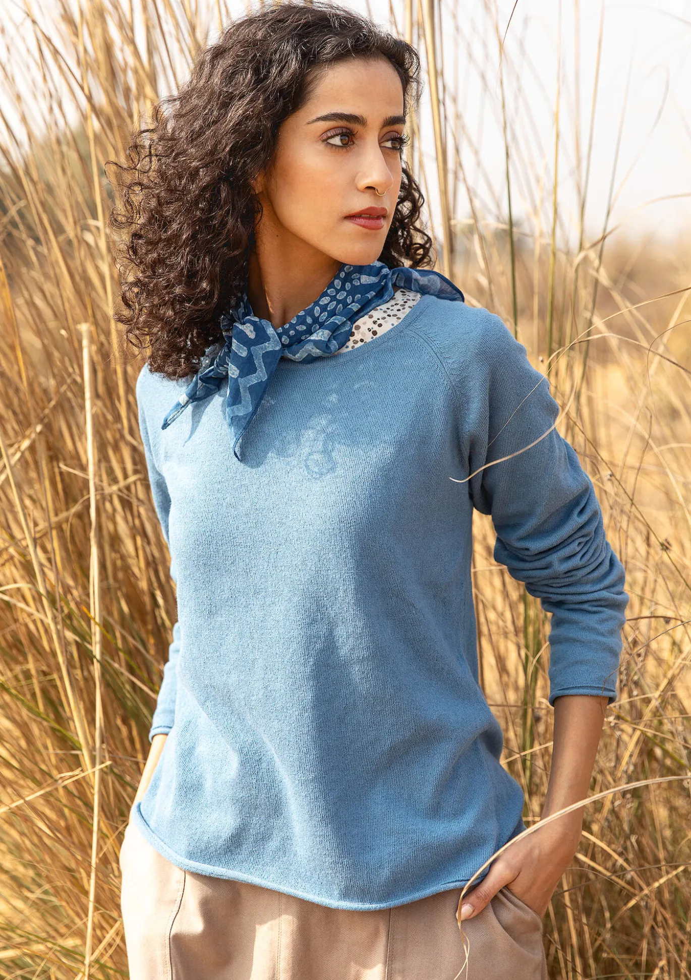 Gudrun Sjödén Strickpullover aus Bio-/Recycling-Baumwolle^ Pullover & Shirts