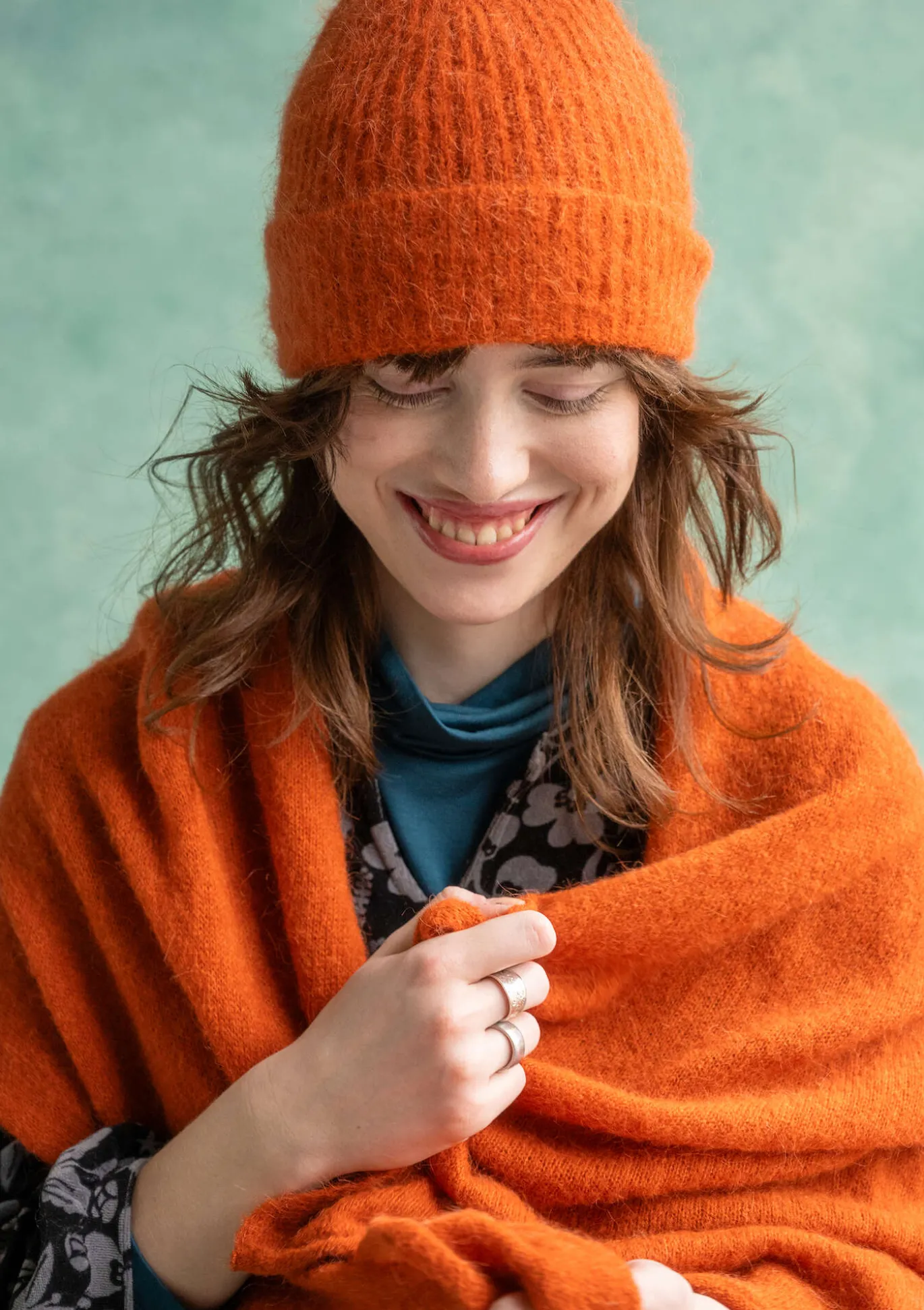Gudrun Sjödén Strickschal aus Alpakagemisch^ Accessoires | Schals Und Tücher