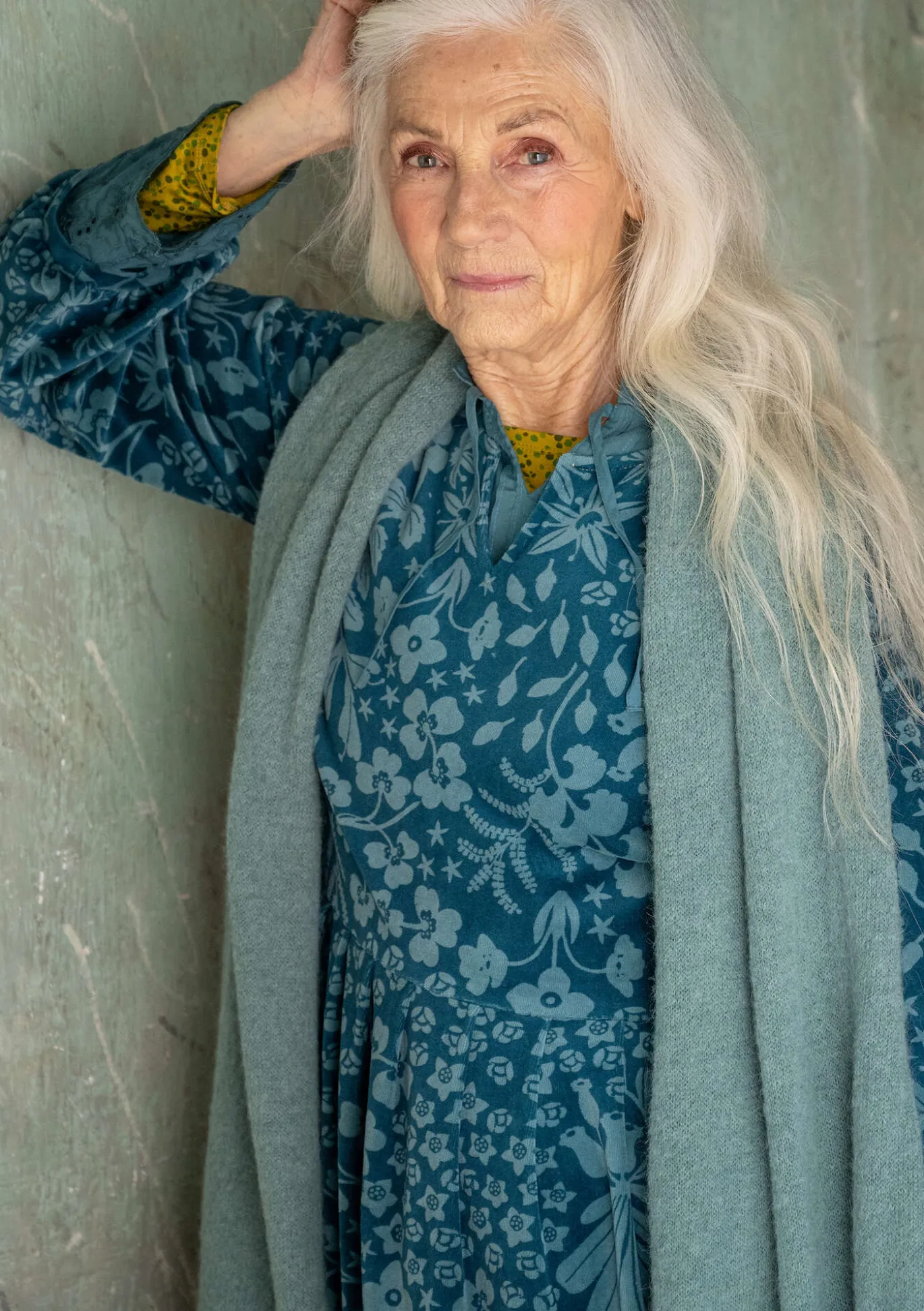 Gudrun Sjödén Strickschal aus Alpakagemisch^ Accessoires | Schals Und Tücher