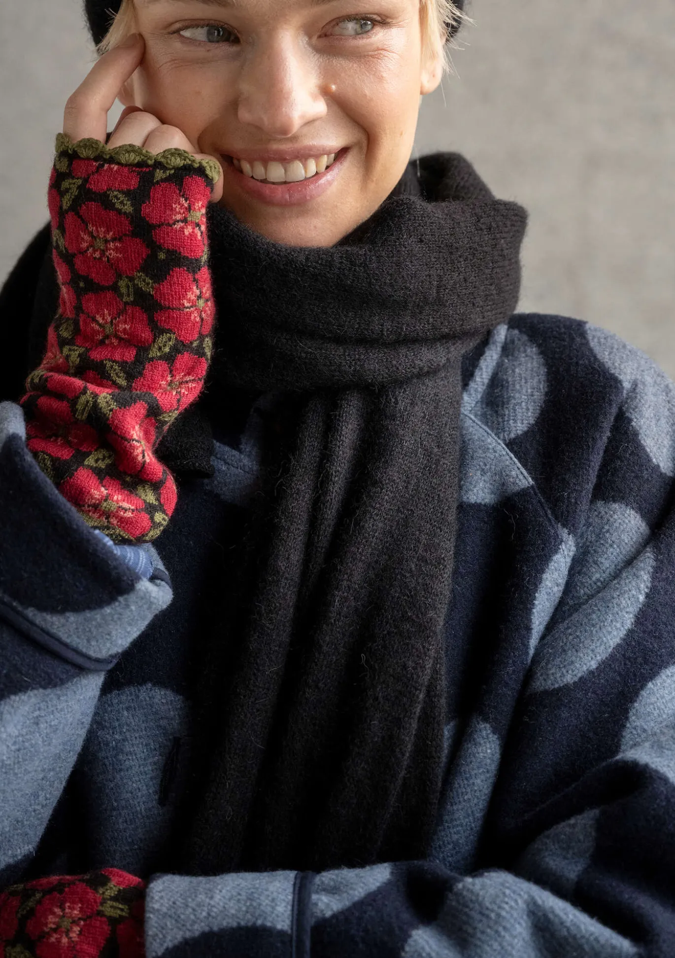 Gudrun Sjödén Strickschal aus Alpakagemisch^ Accessoires | Schals Und Tücher