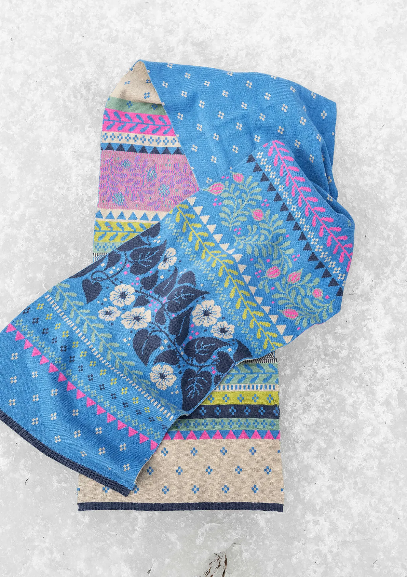 Gudrun Sjödén Strickschal „Borealis“ aus Bio- und Recycling-Baumwolle/Wolle^ Accessoires | Schals Und Tücher