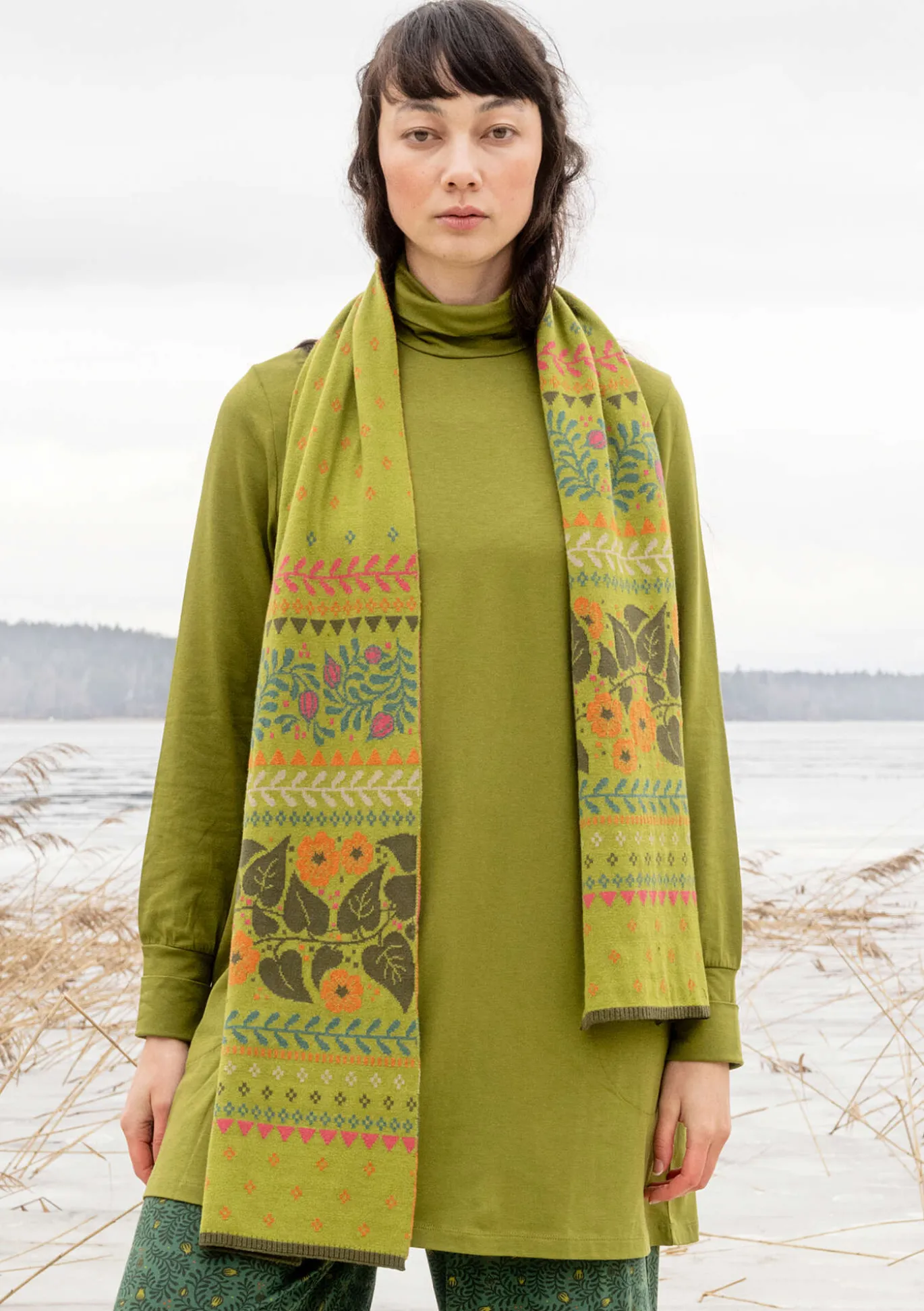 Gudrun Sjödén Strickschal „Borealis“ aus Bio- und Recycling-Baumwolle/Wolle^ Accessoires | Schals Und Tücher