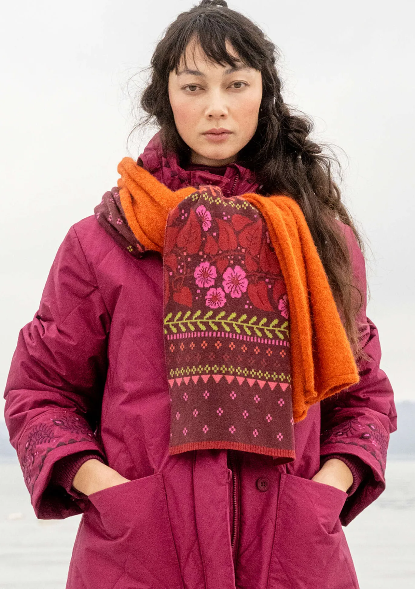 Gudrun Sjödén Strickschal „Borealis“ aus Bio- und Recycling-Baumwolle/Wolle^ Accessoires | Schals Und Tücher