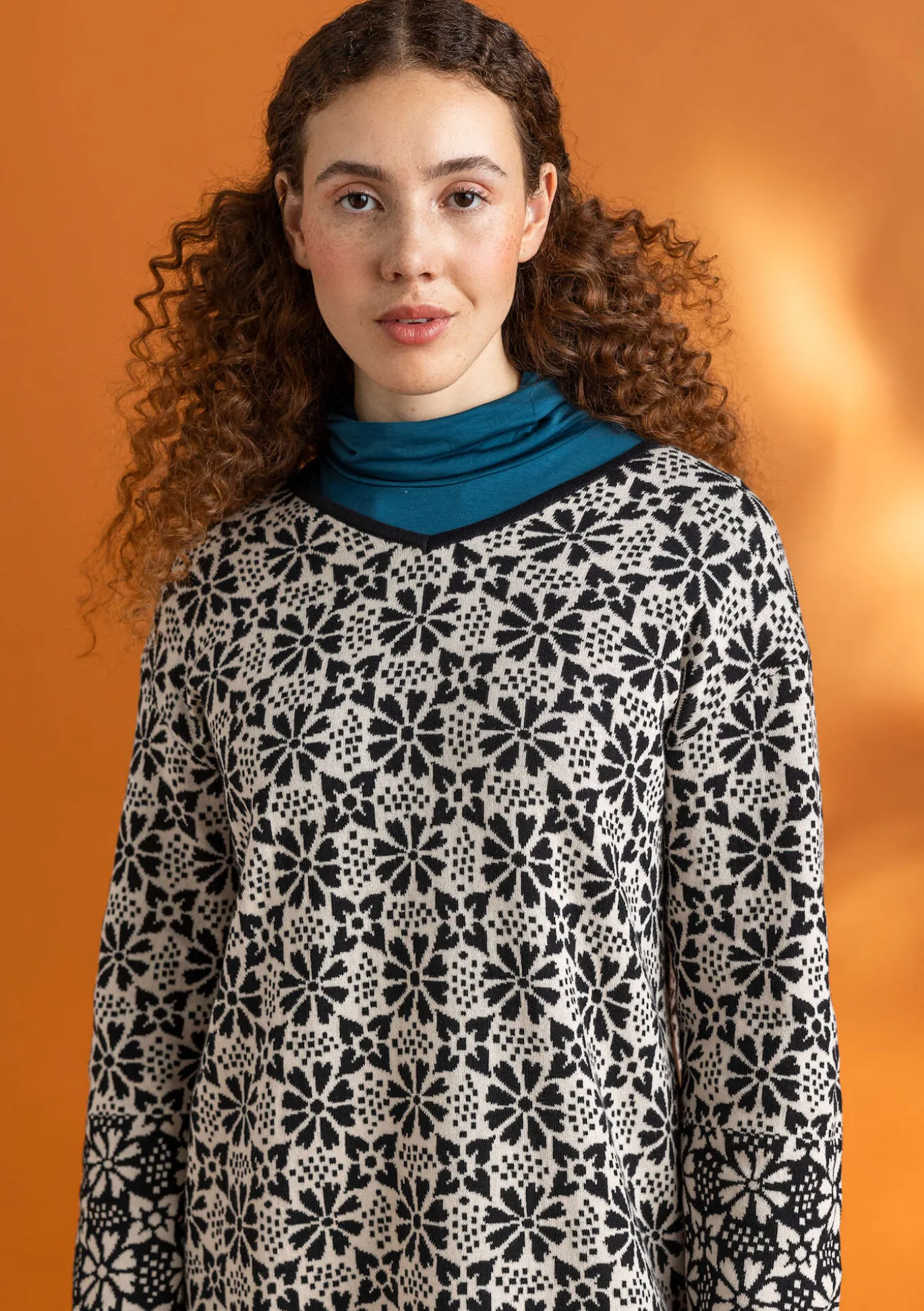 Gudrun Sjödén Stricktunika „Freja“ aus Bio-/Recycling-Baumwolle^ Tuniken