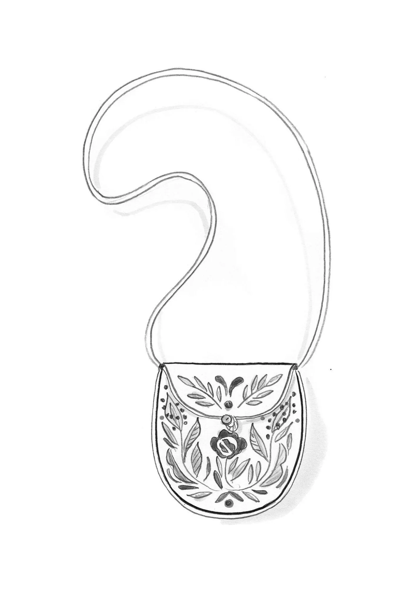 Gudrun Sjödén Tasche „Tova“ aus Wolle^ Taschen