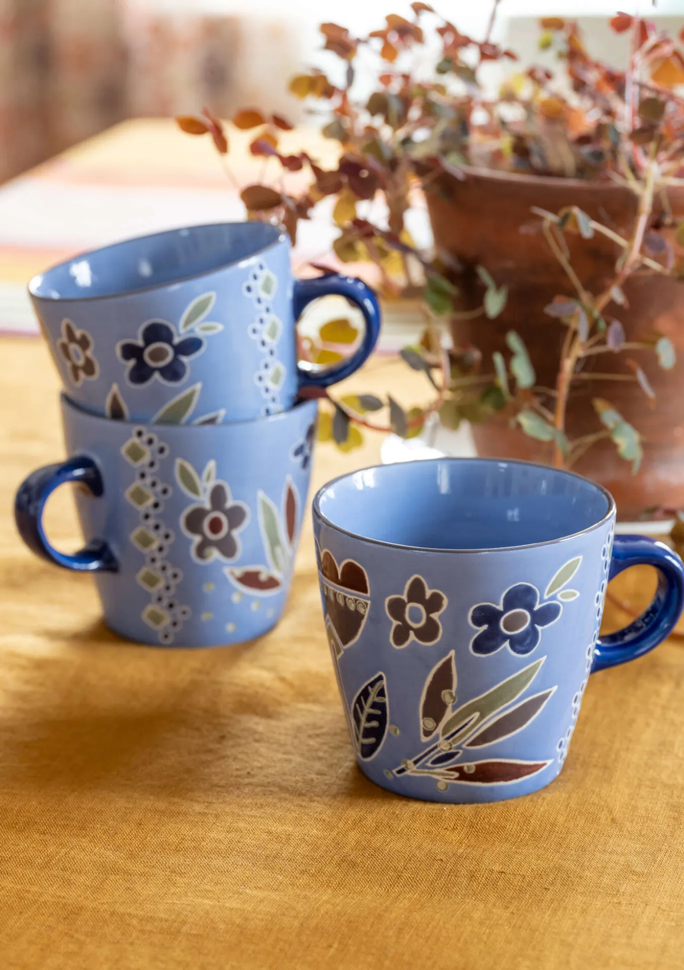 Gudrun Sjödén Tasse „Flower pots“ aus Keramik^ Geschirr | Küche & Esszimmer