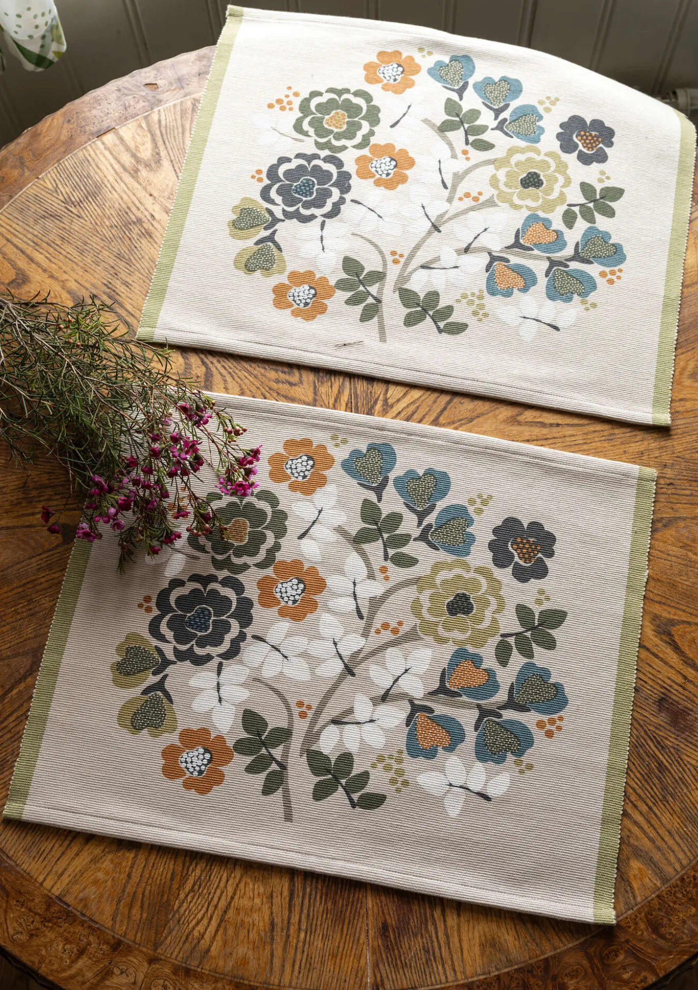 Gudrun Sjödén Tischset „Wild rose“ aus Bio-Baumwolle^ Tischdecken & -läufer | Küche & Esszimmer