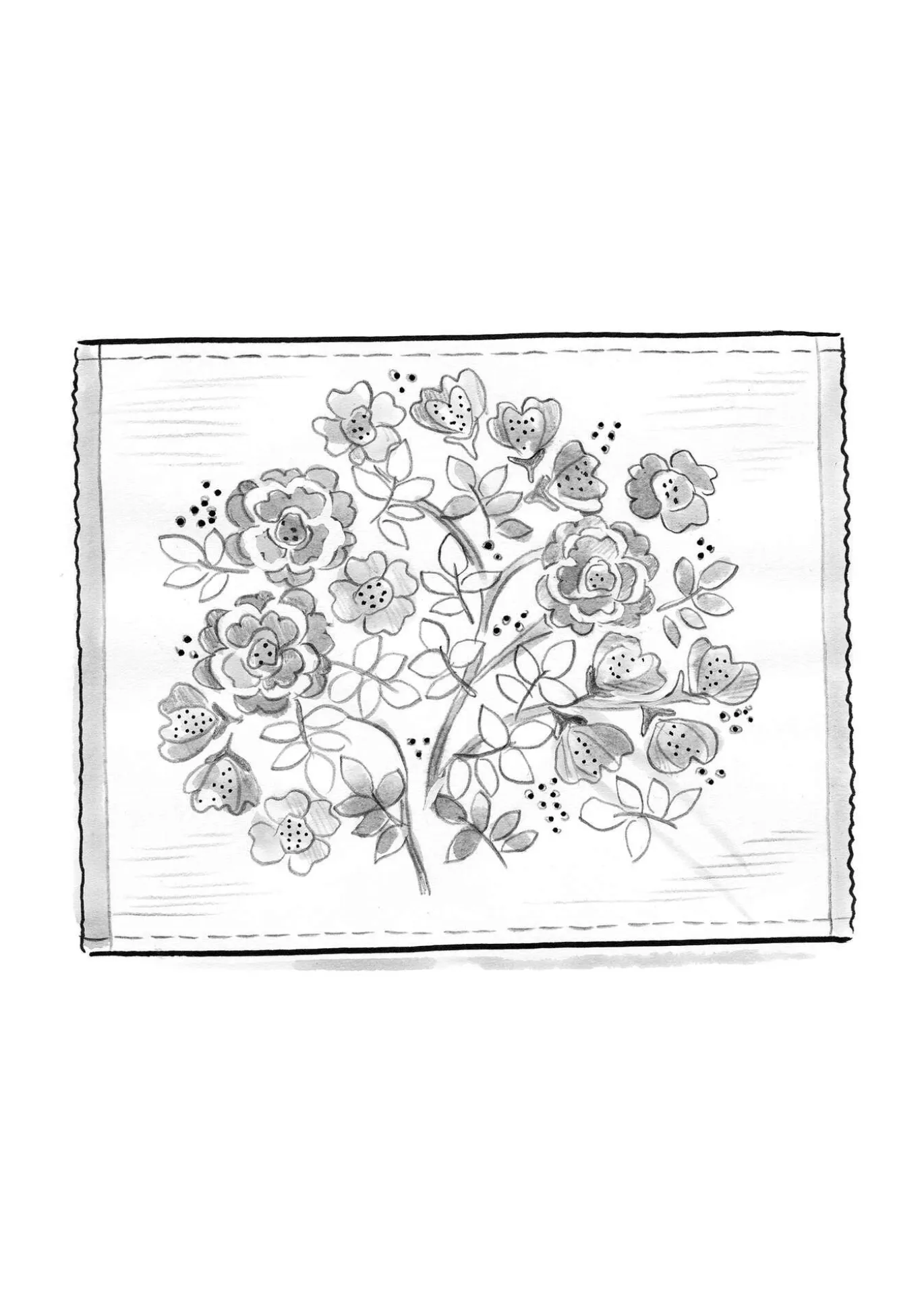 Gudrun Sjödén Tischset „Wild rose“ aus Bio-Baumwolle^ Tischdecken & -läufer | Küche & Esszimmer