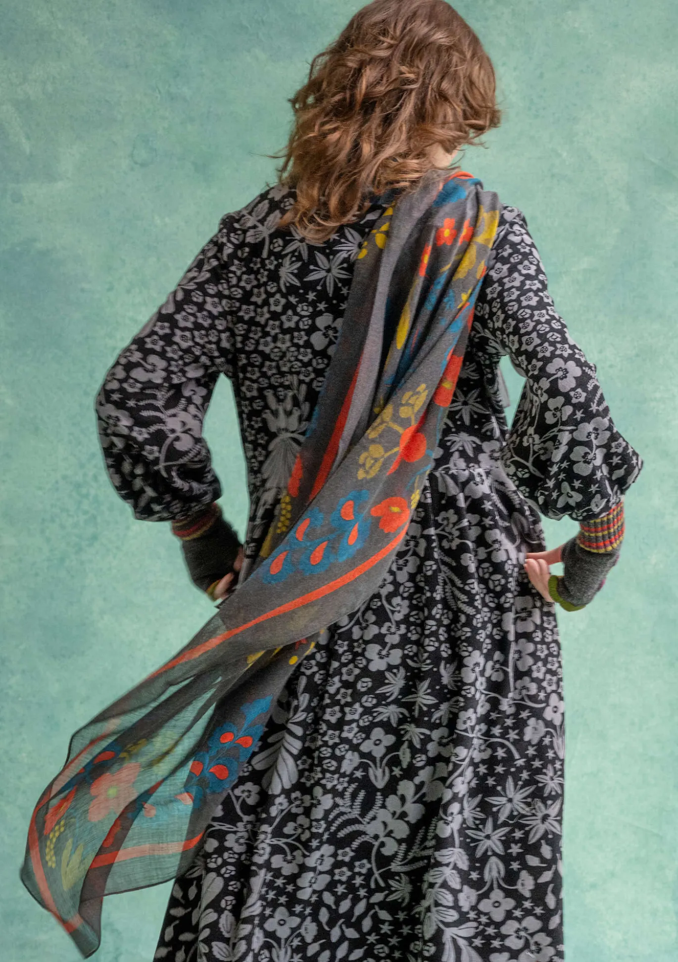 Gudrun Sjödén Tuch „Katla“ aus Wolle^ Accessoires