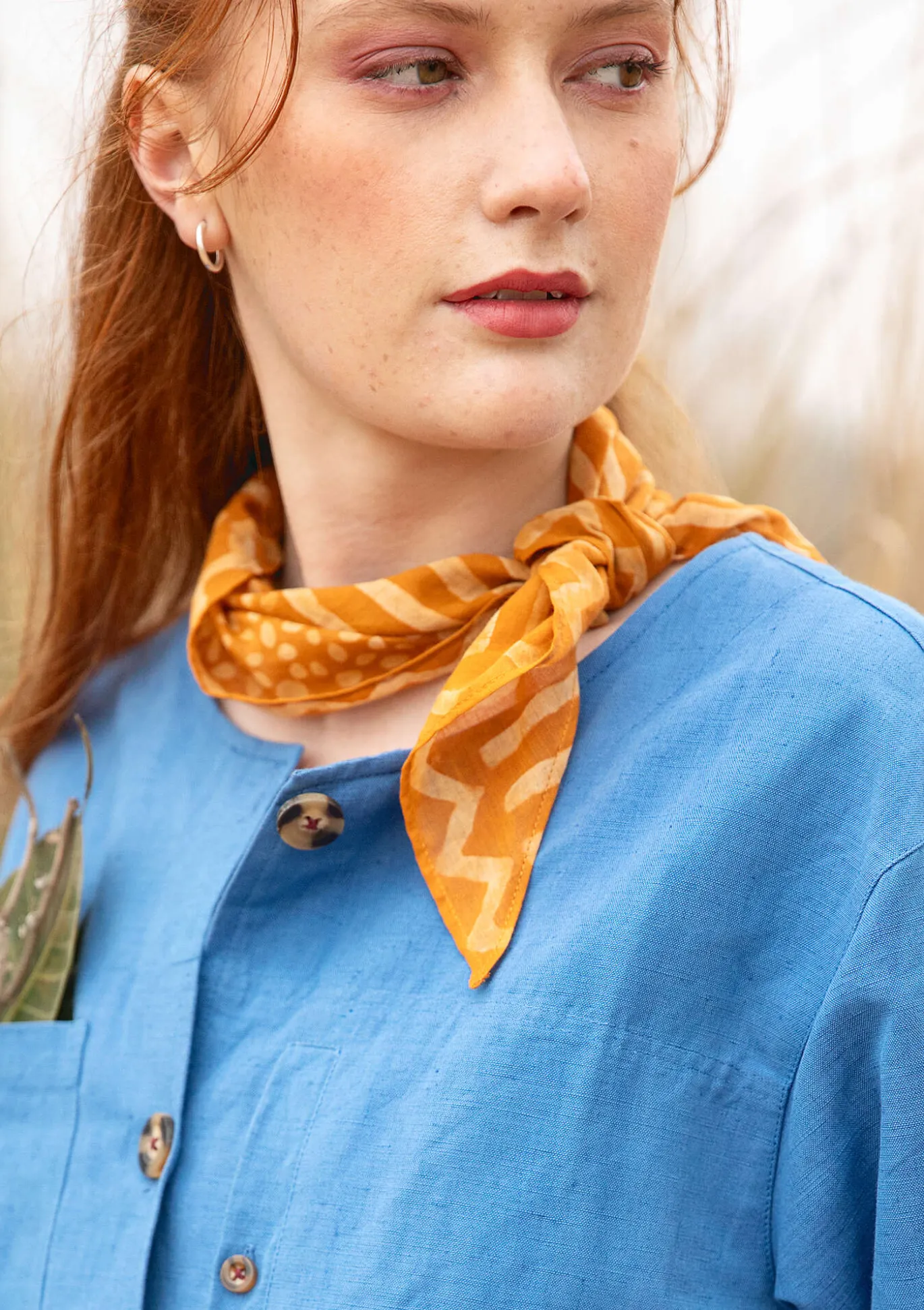 Gudrun Sjödén Tuch „Midgård“ aus Bio-Baumwolle^ Schals Und Tücher