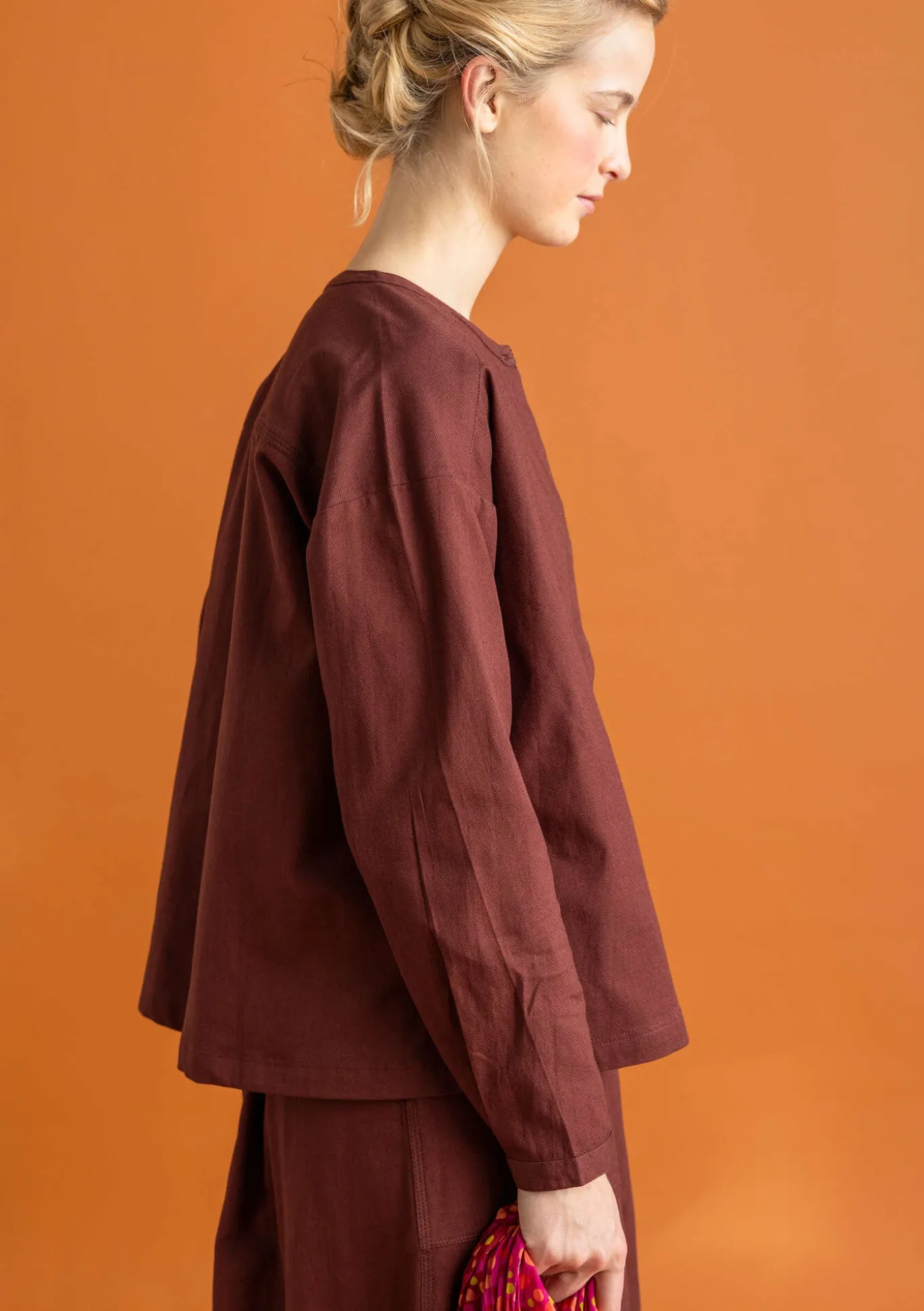 Gudrun Sjödén Twillbluse aus Bio-Baumwolle^ Pullover & Shirts