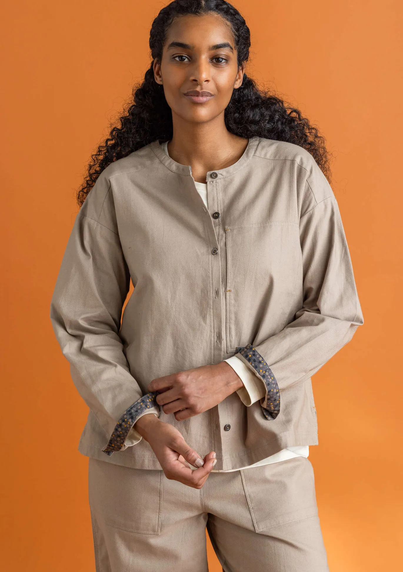 Gudrun Sjödén Twillbluse aus Bio-Baumwolle^ Pullover & Shirts