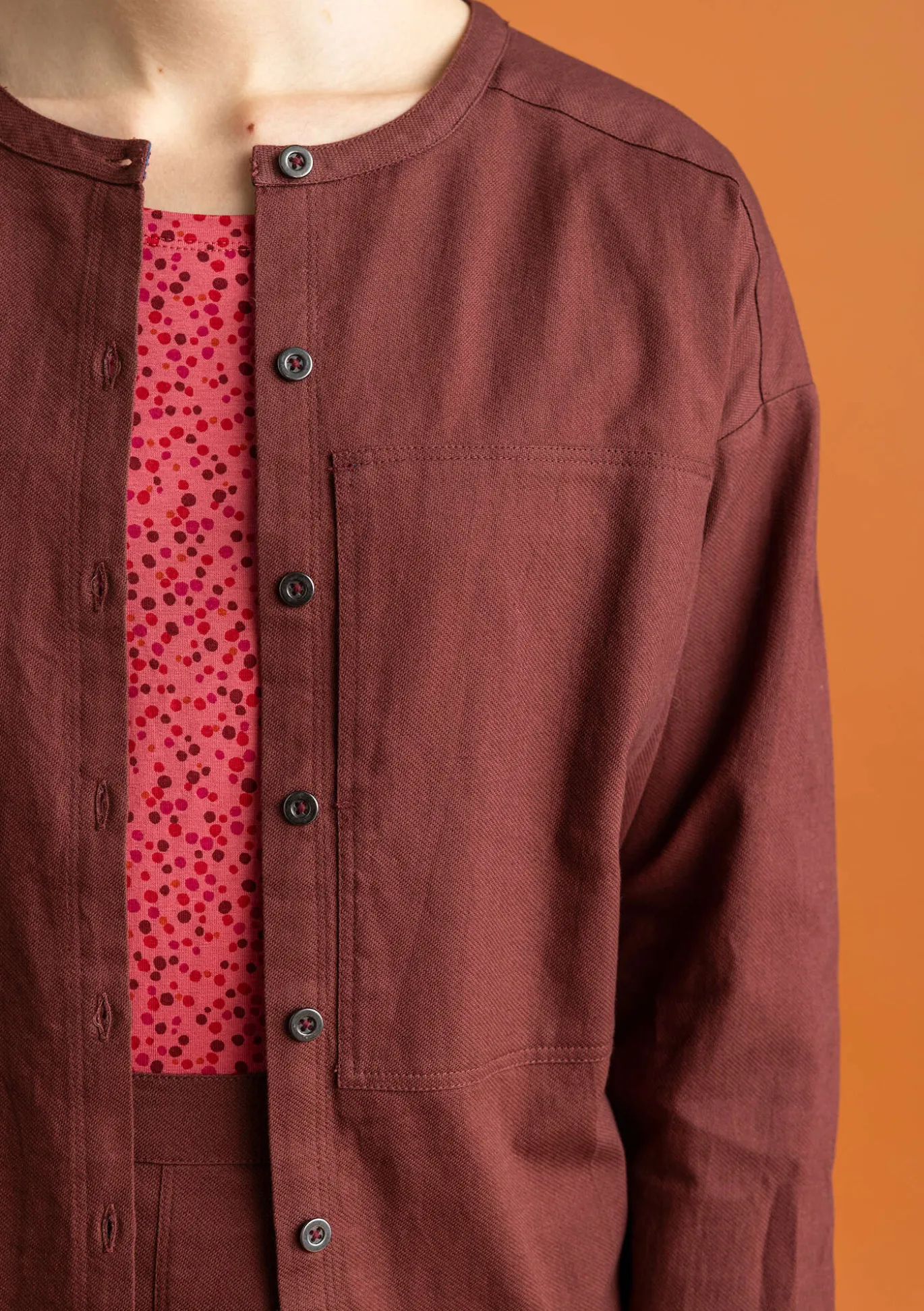 Gudrun Sjödén Twillbluse aus Bio-Baumwolle^ Pullover & Shirts