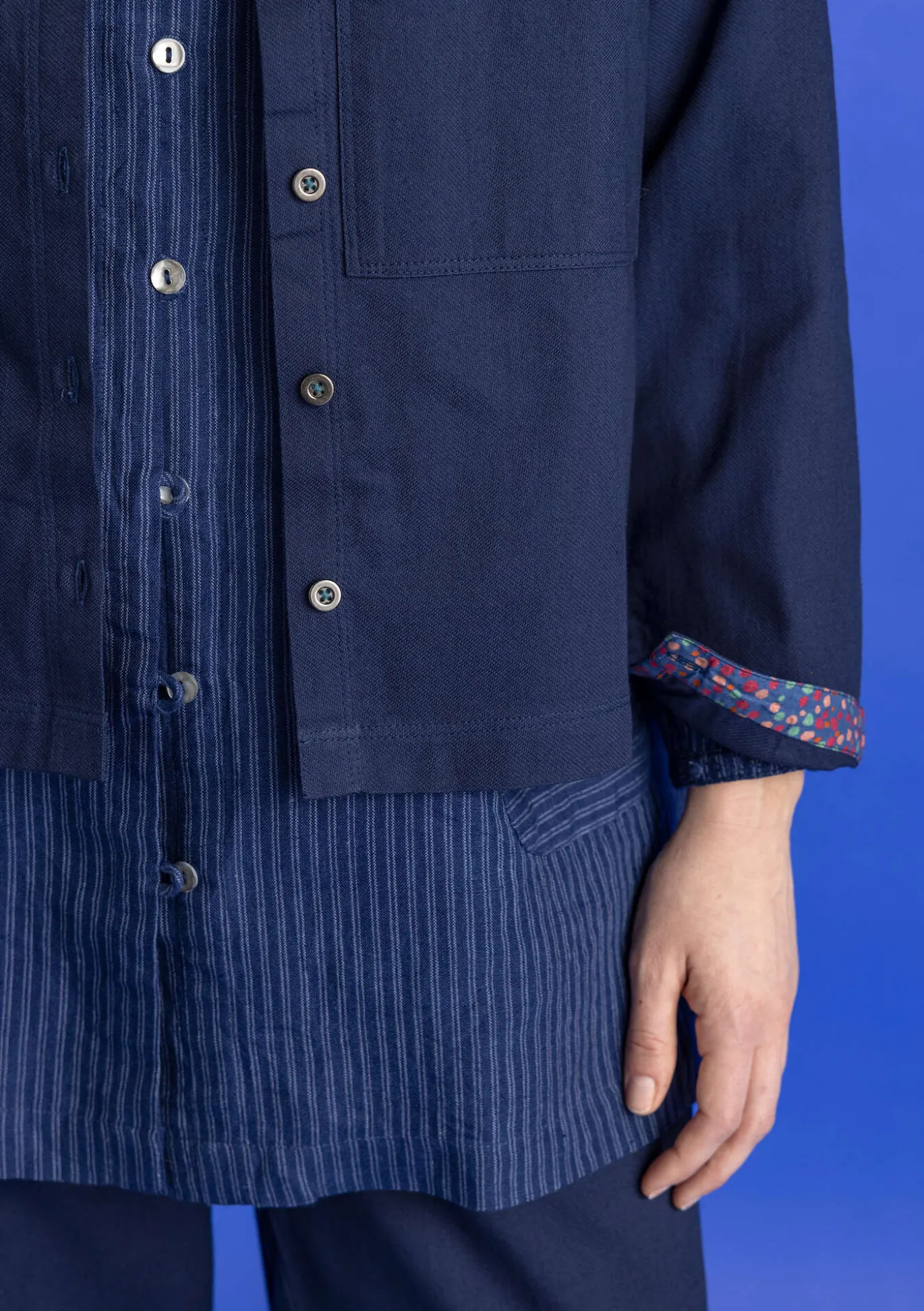 Gudrun Sjödén Twillbluse aus Bio-Baumwolle^ Pullover & Shirts