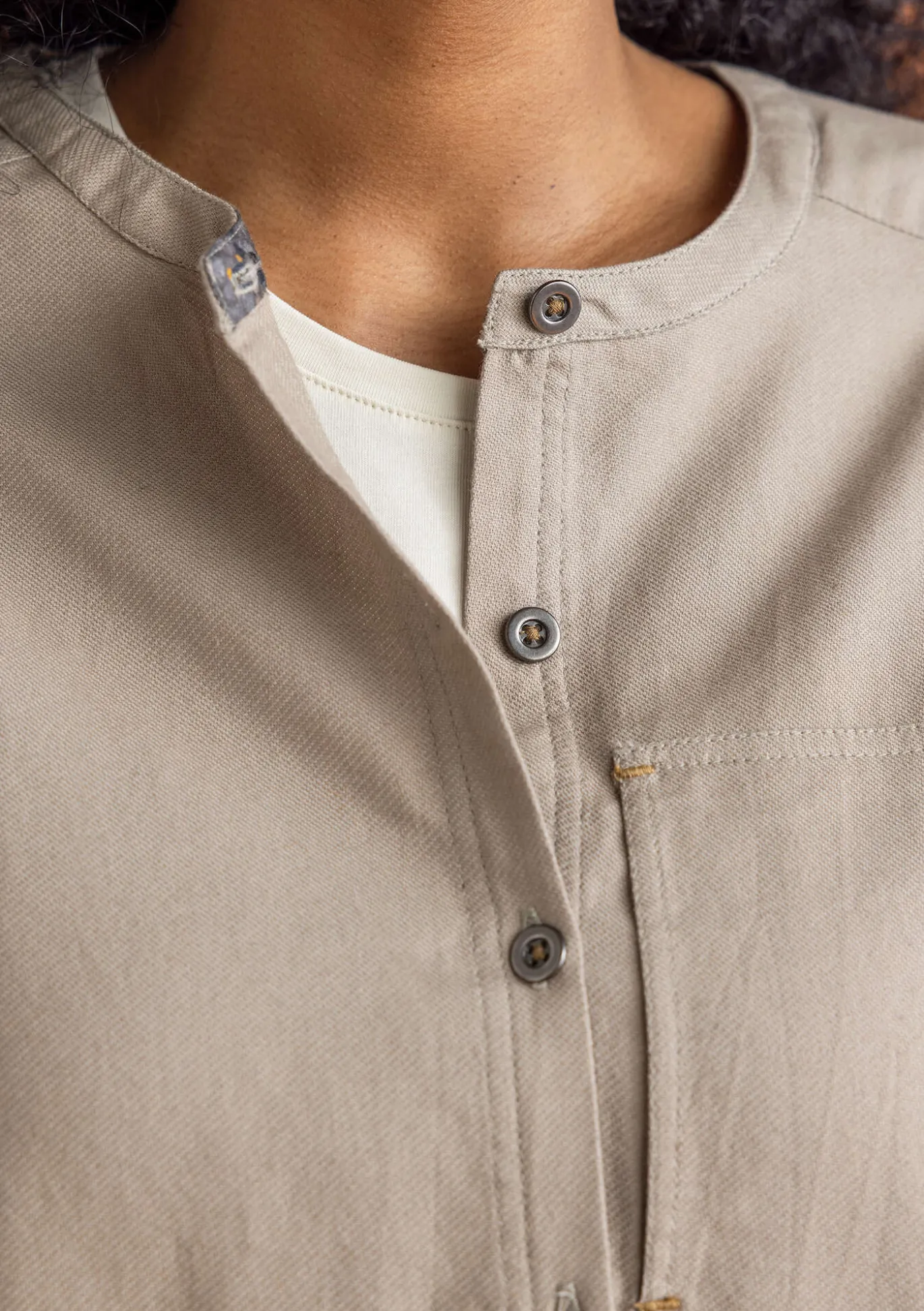 Gudrun Sjödén Twillbluse aus Bio-Baumwolle^ Pullover & Shirts