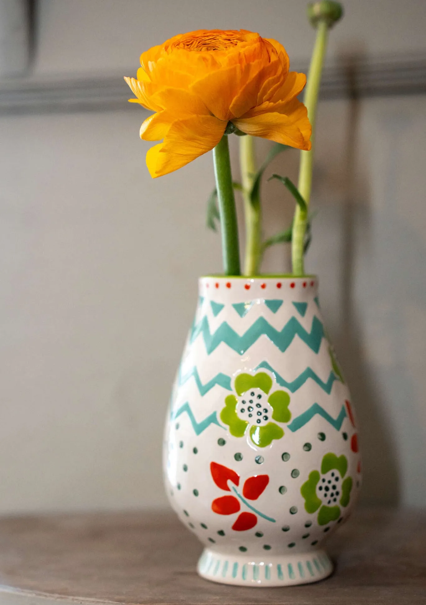 Gudrun Sjödén Vase „Wild rose“ aus Keramik^ Geschirr | Dekoration & Accessoires
