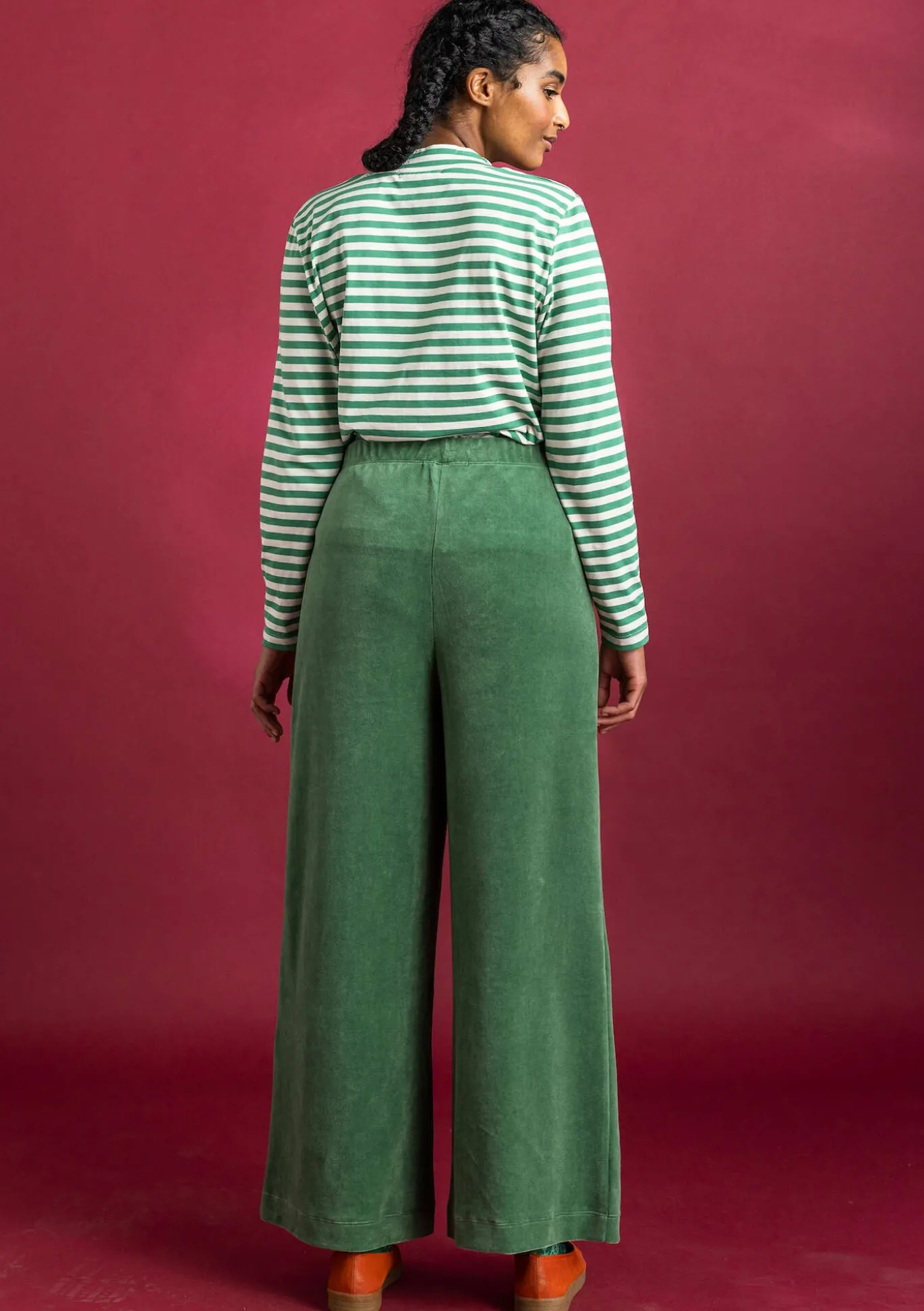 Gudrun Sjödén Velourshose aus Bio-Baumwolle/Recycling-Polyester^ Hosen